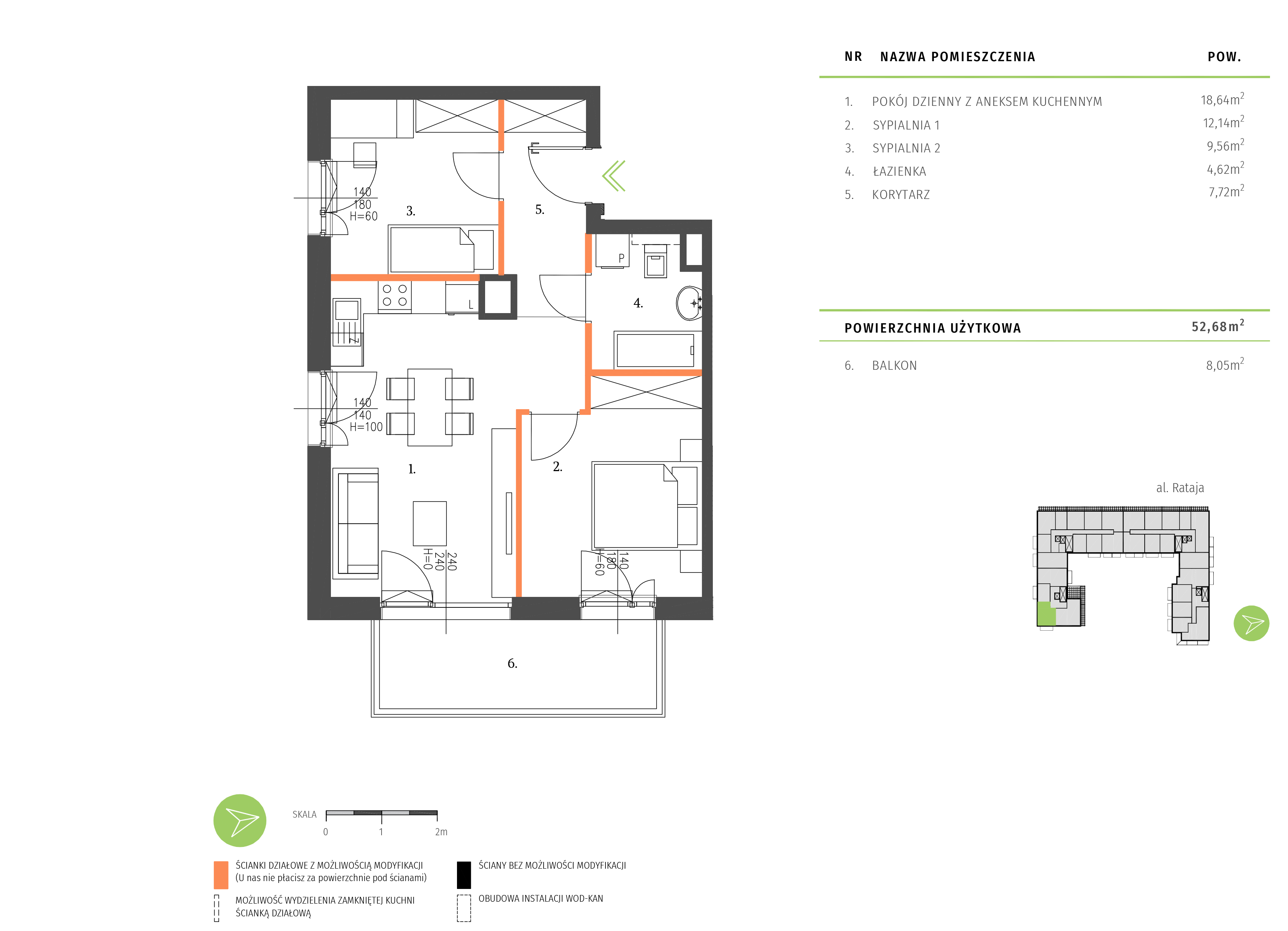 Plan mieszkania A.1.2.02