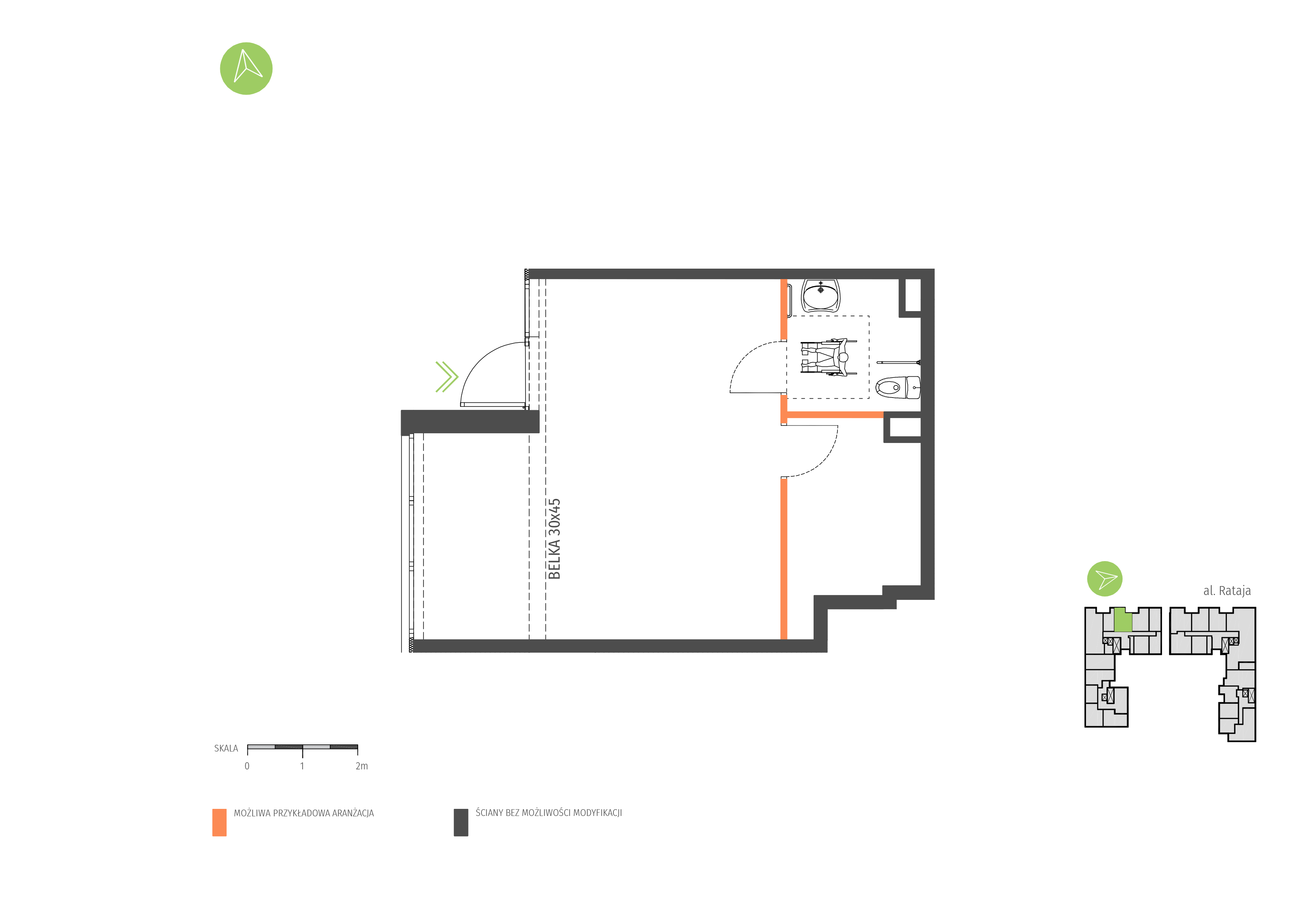 Plan lokalu A.2.1.U03