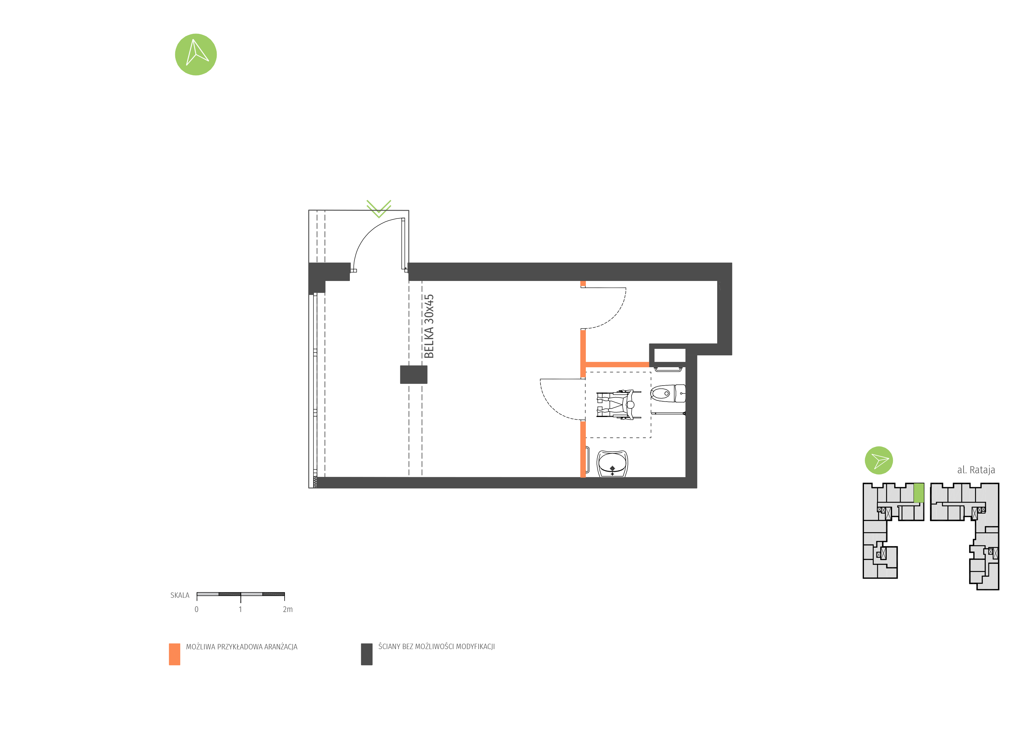 Plan lokalu A.2.1.U05