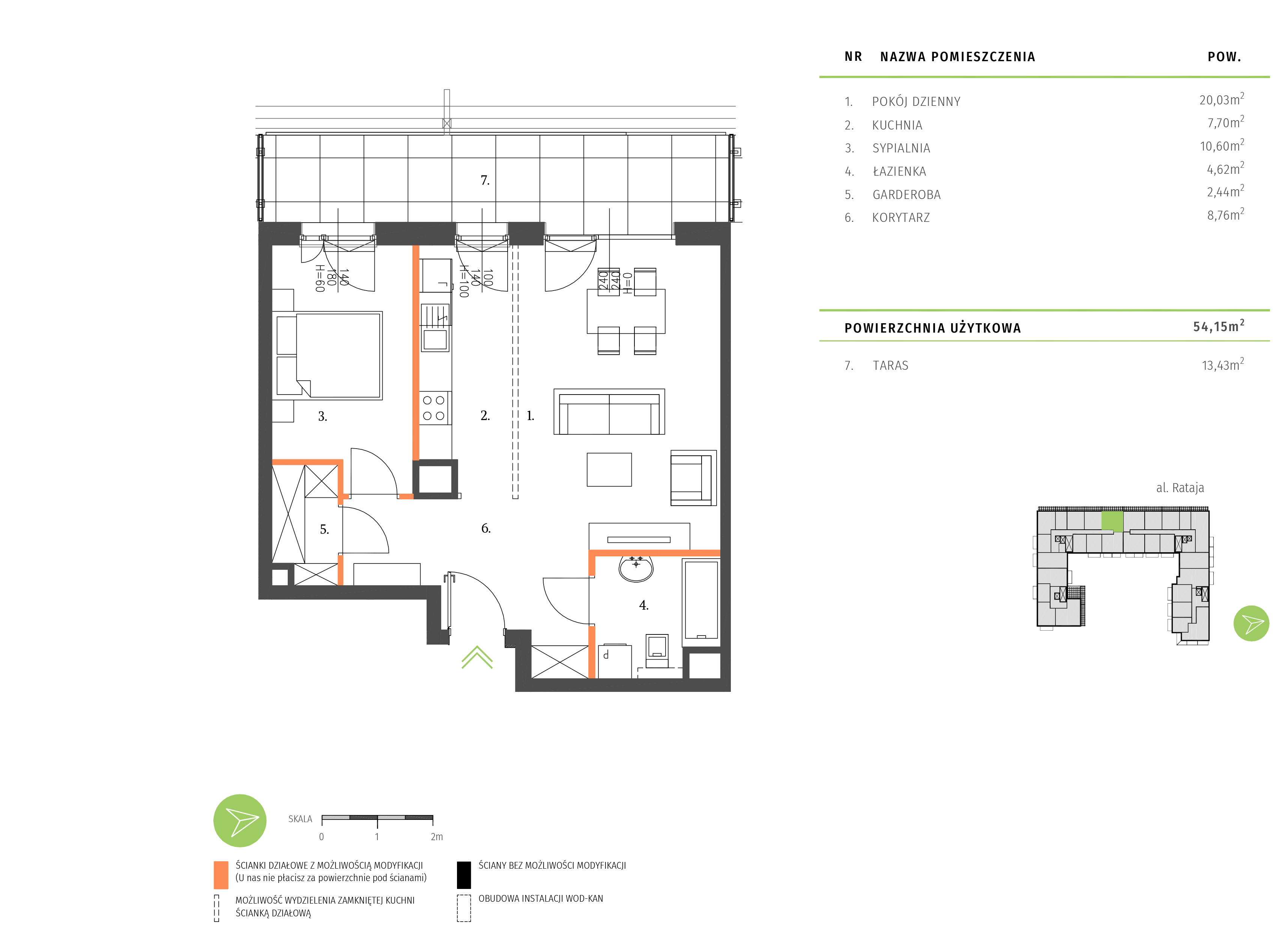 Plan mieszkania A.2.2.07