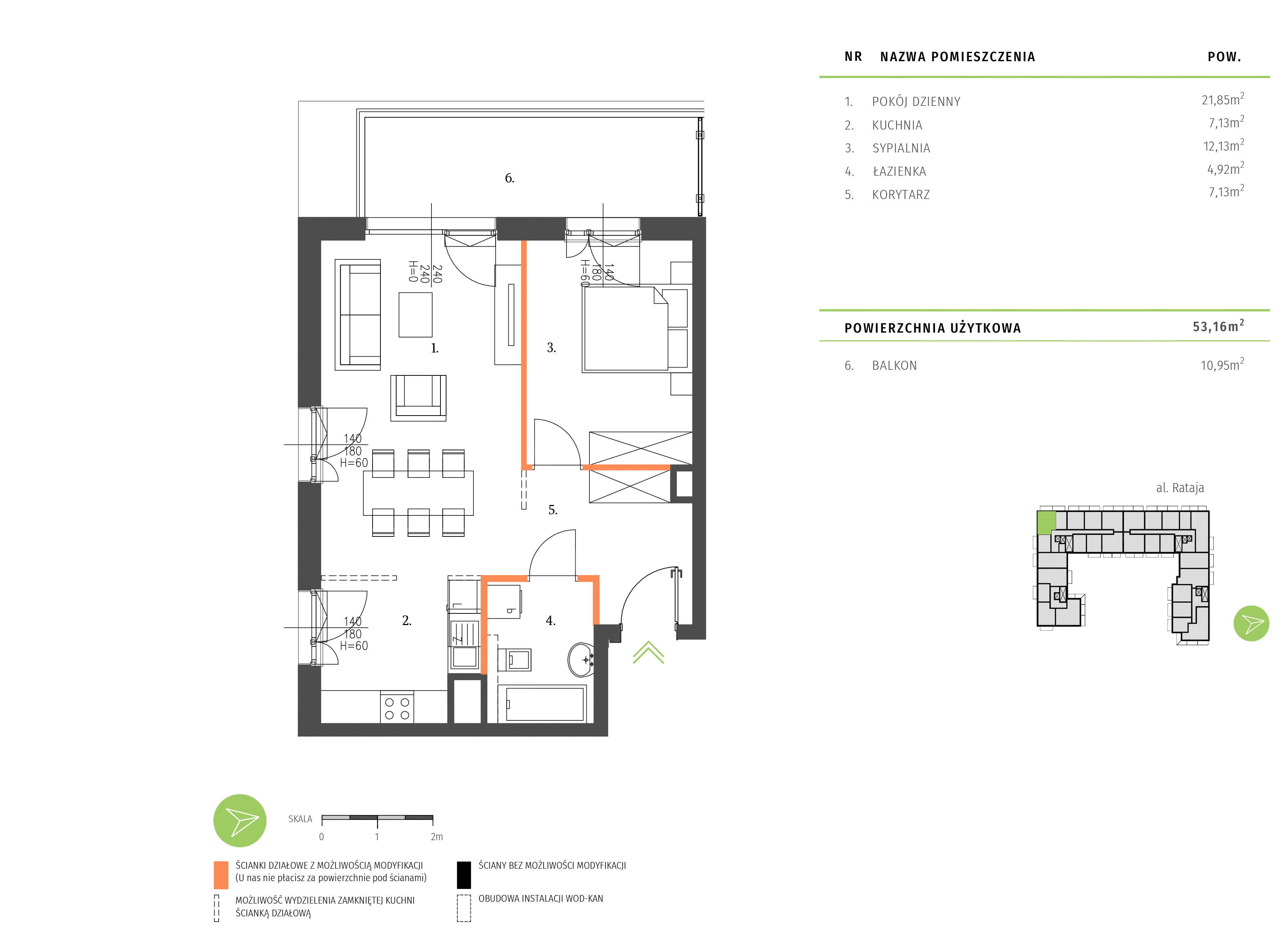 Plan mieszkania A.2.3.03