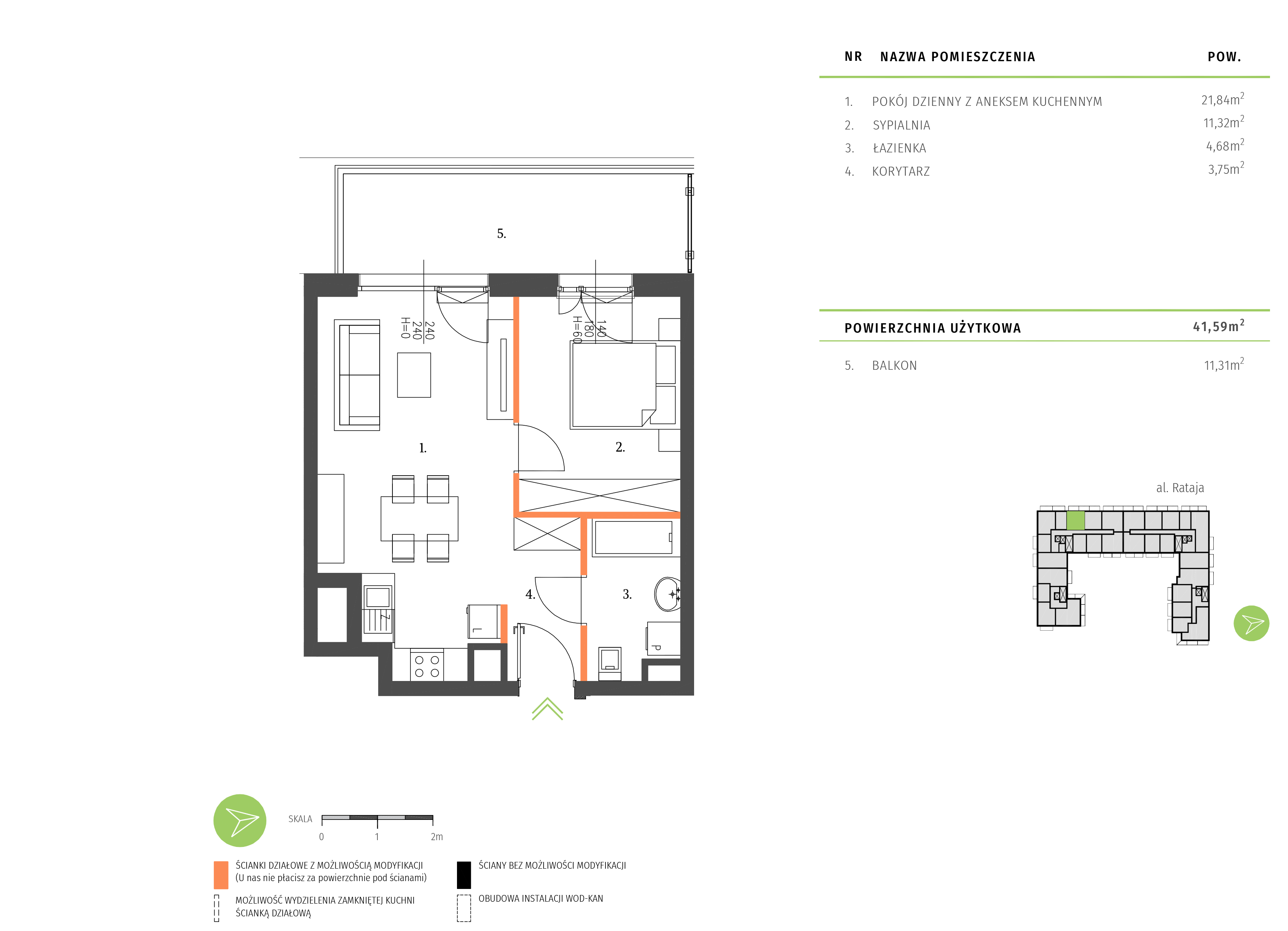 Plan mieszkania A.2.3.05
