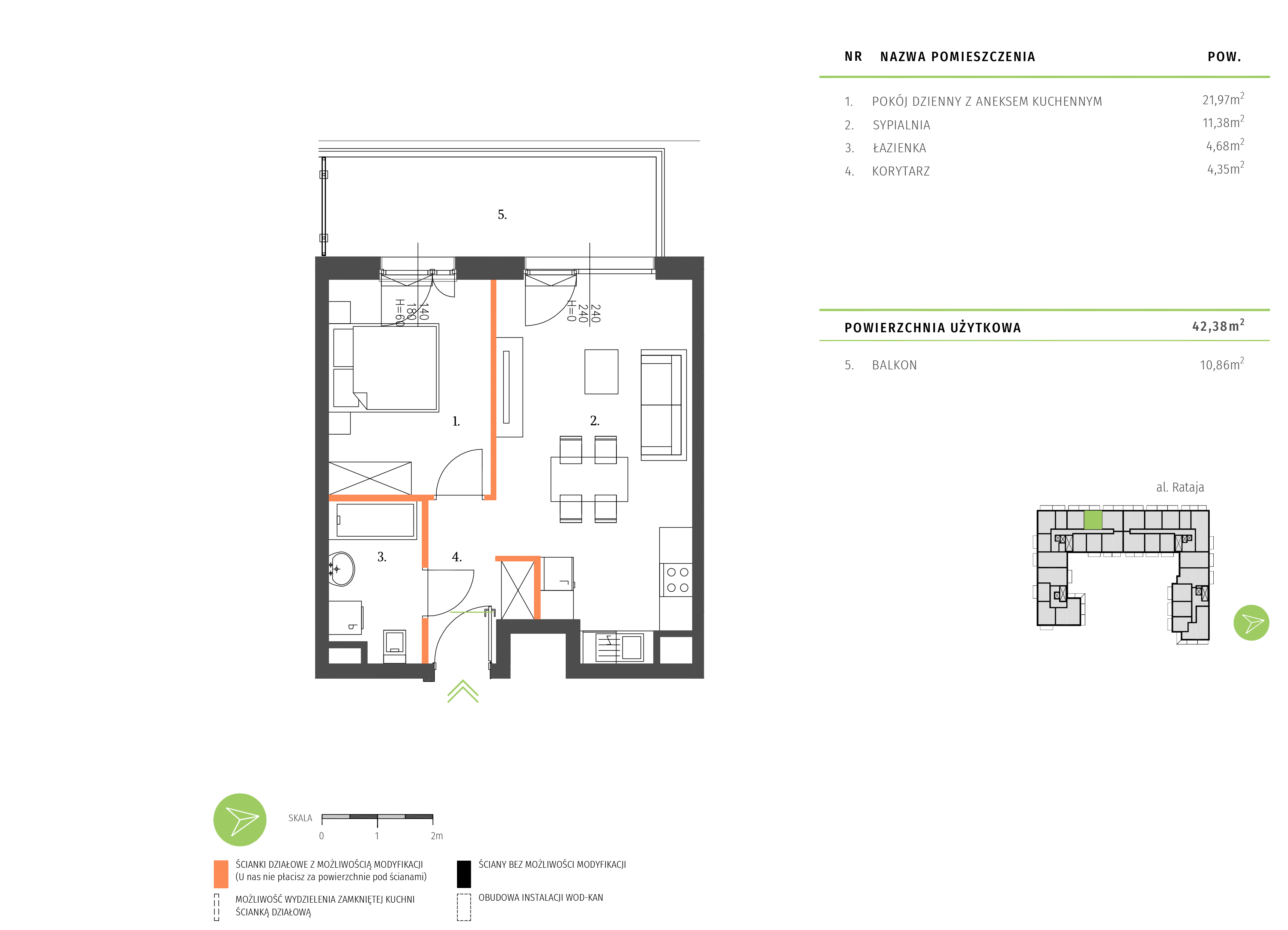 Plan mieszkania A.2.3.06
