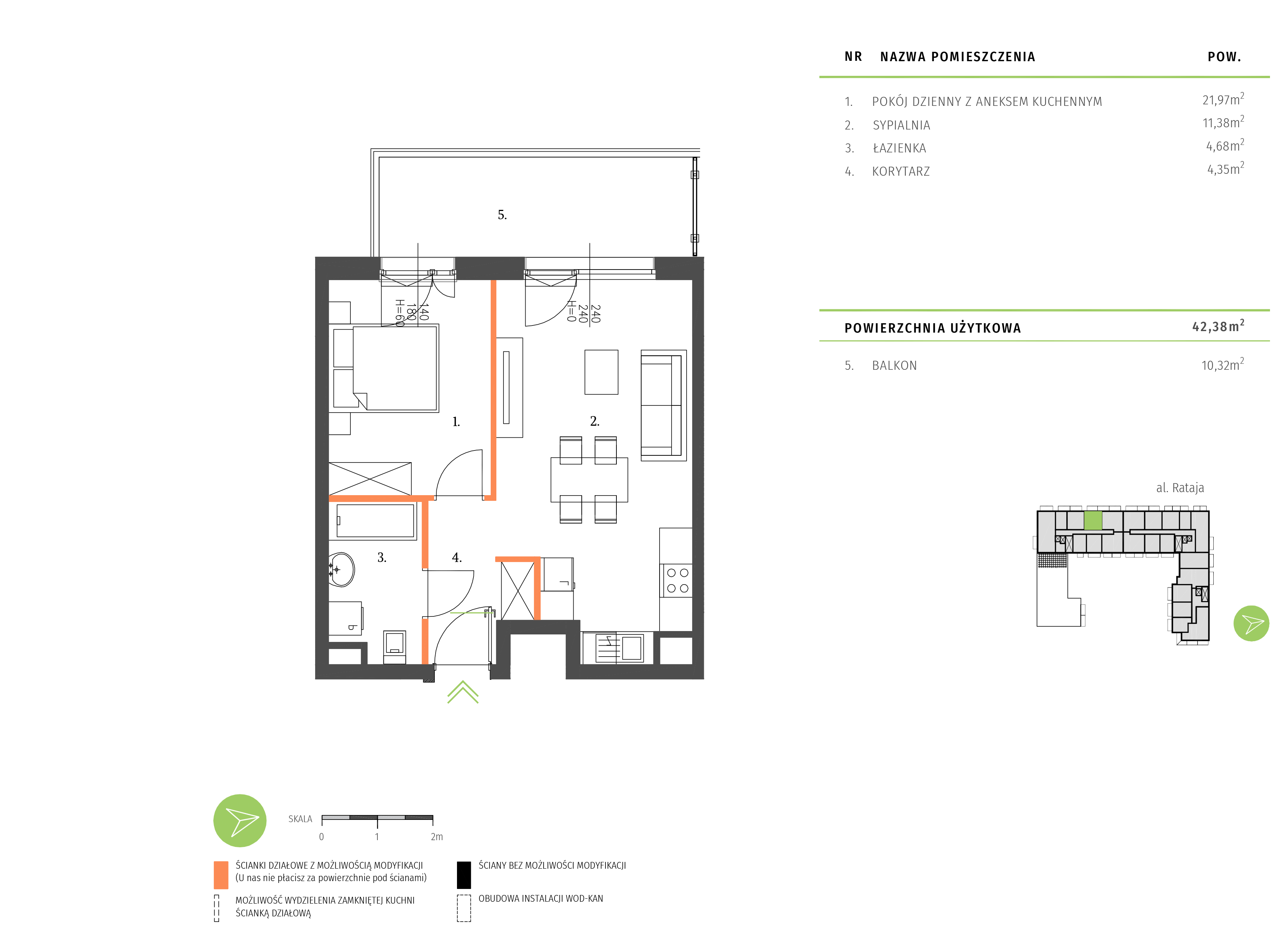 Plan mieszkania A.2.4.04