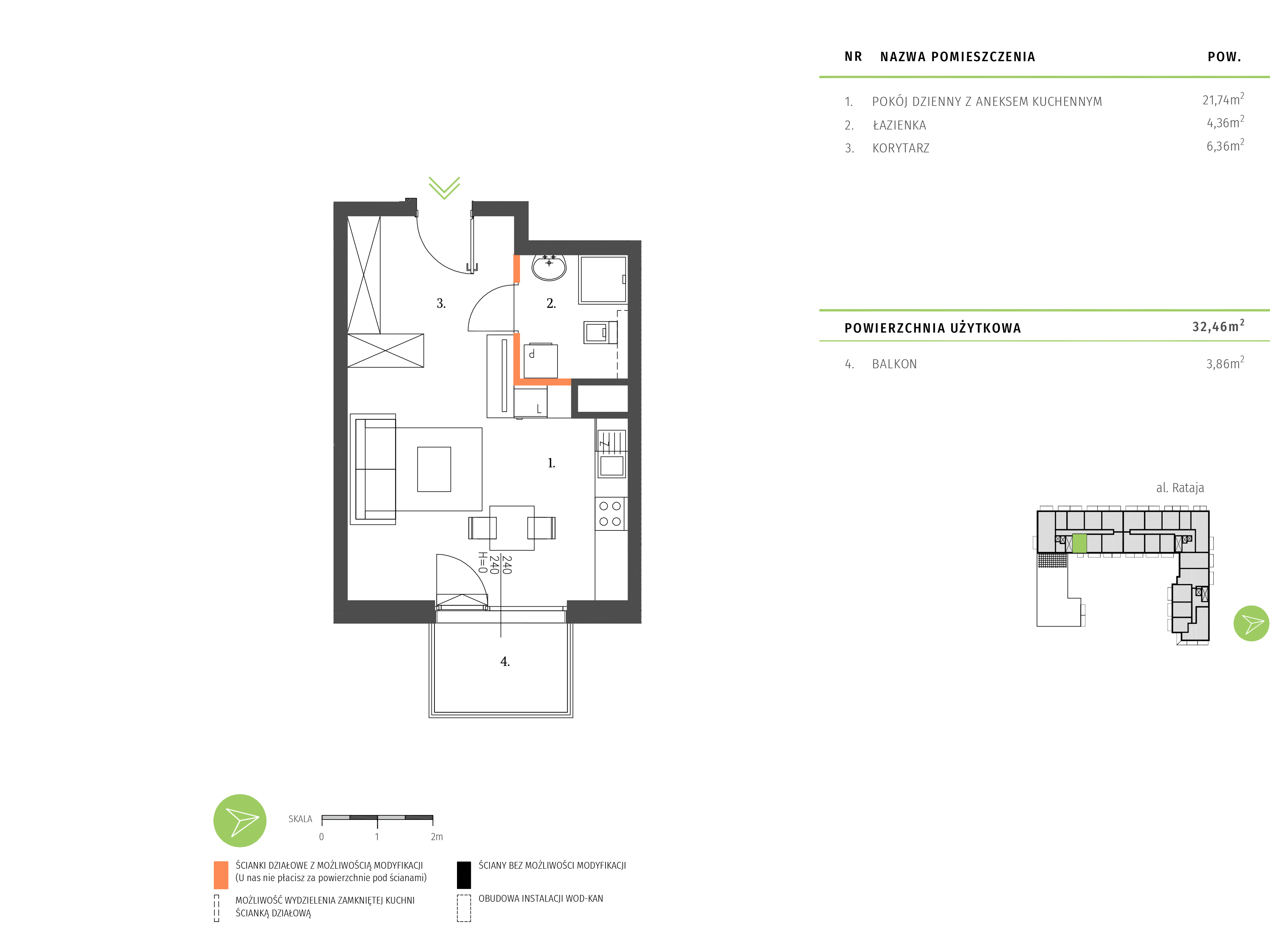 Plan mieszkania A.2.4.08