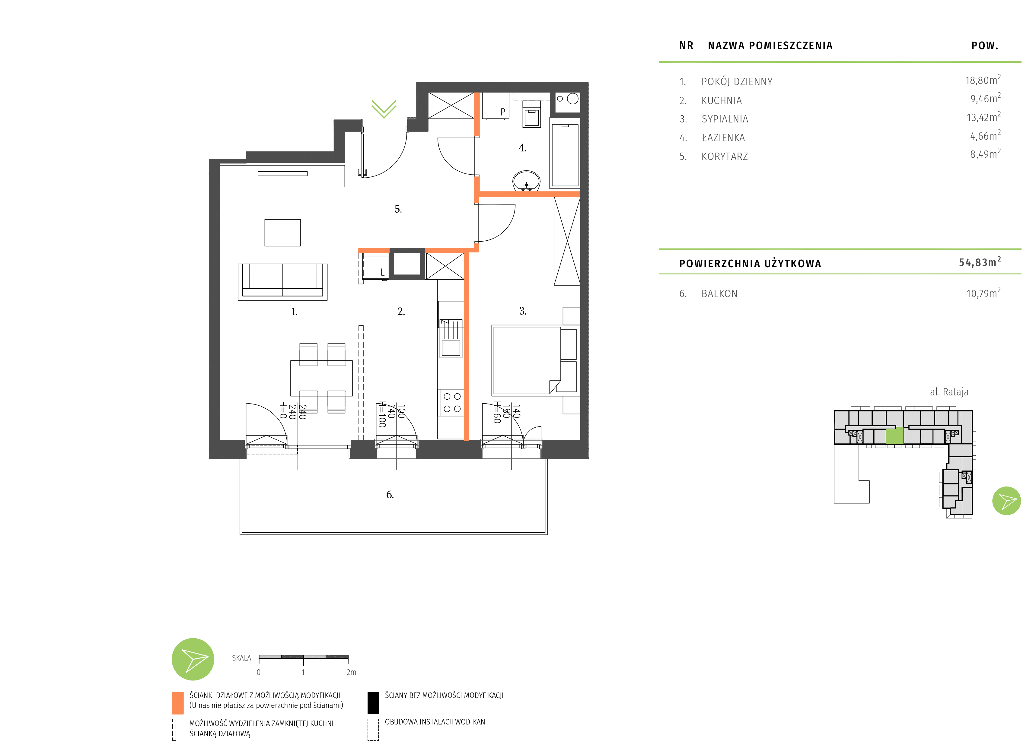 Plan mieszkania A.2.6.07