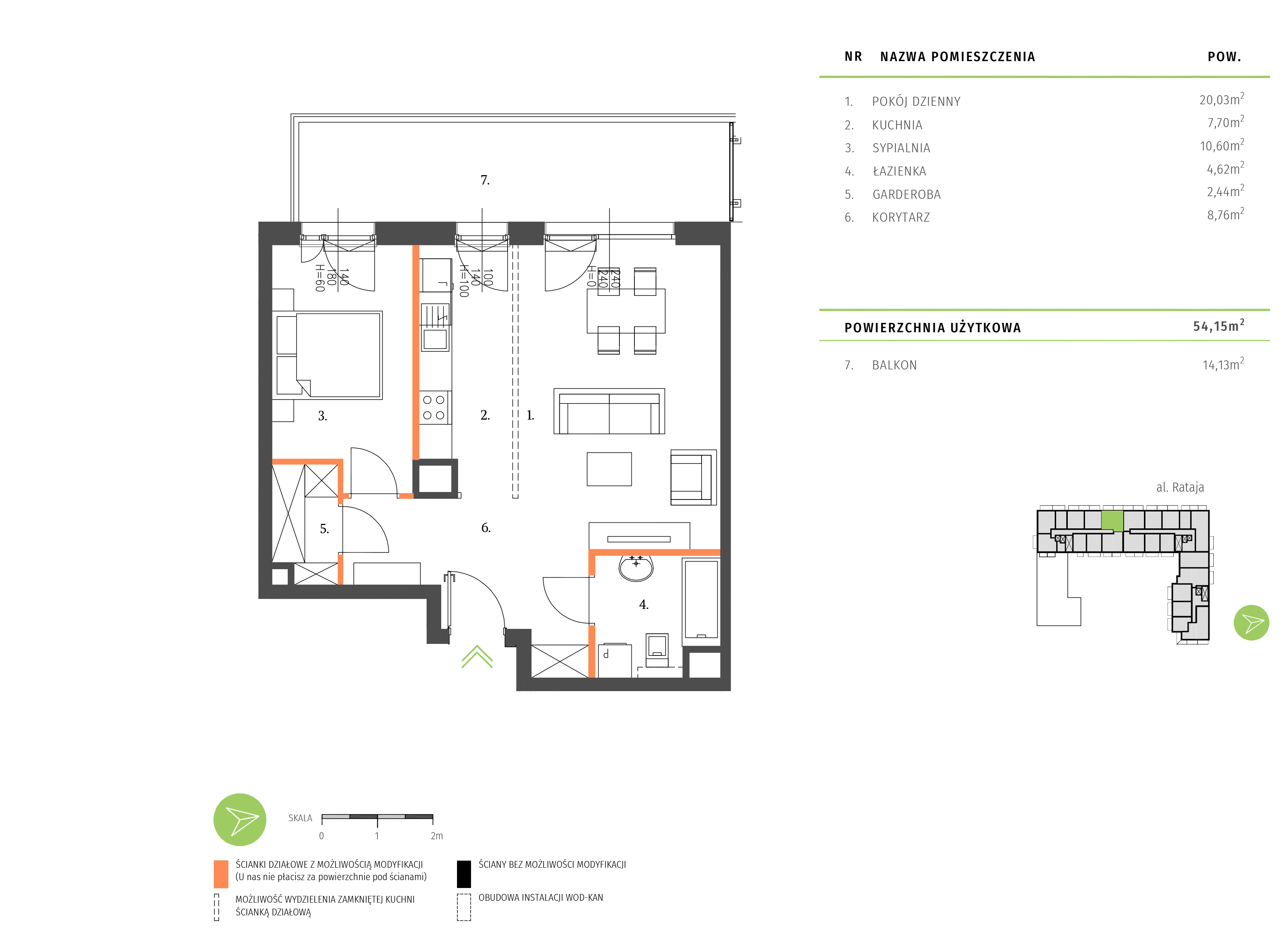 Plan mieszkania A.2.7.06