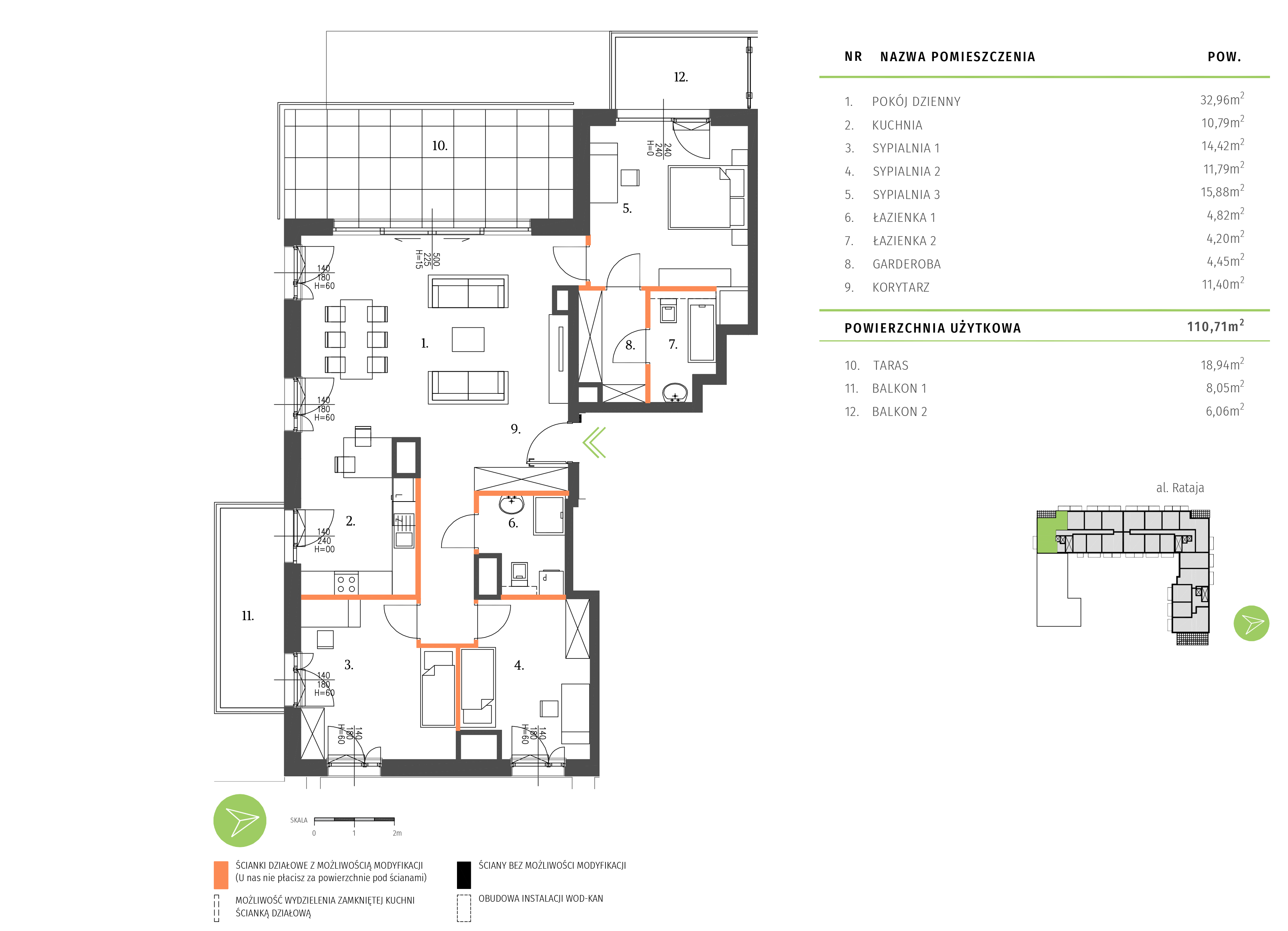 Plan mieszkania A.2.8.01