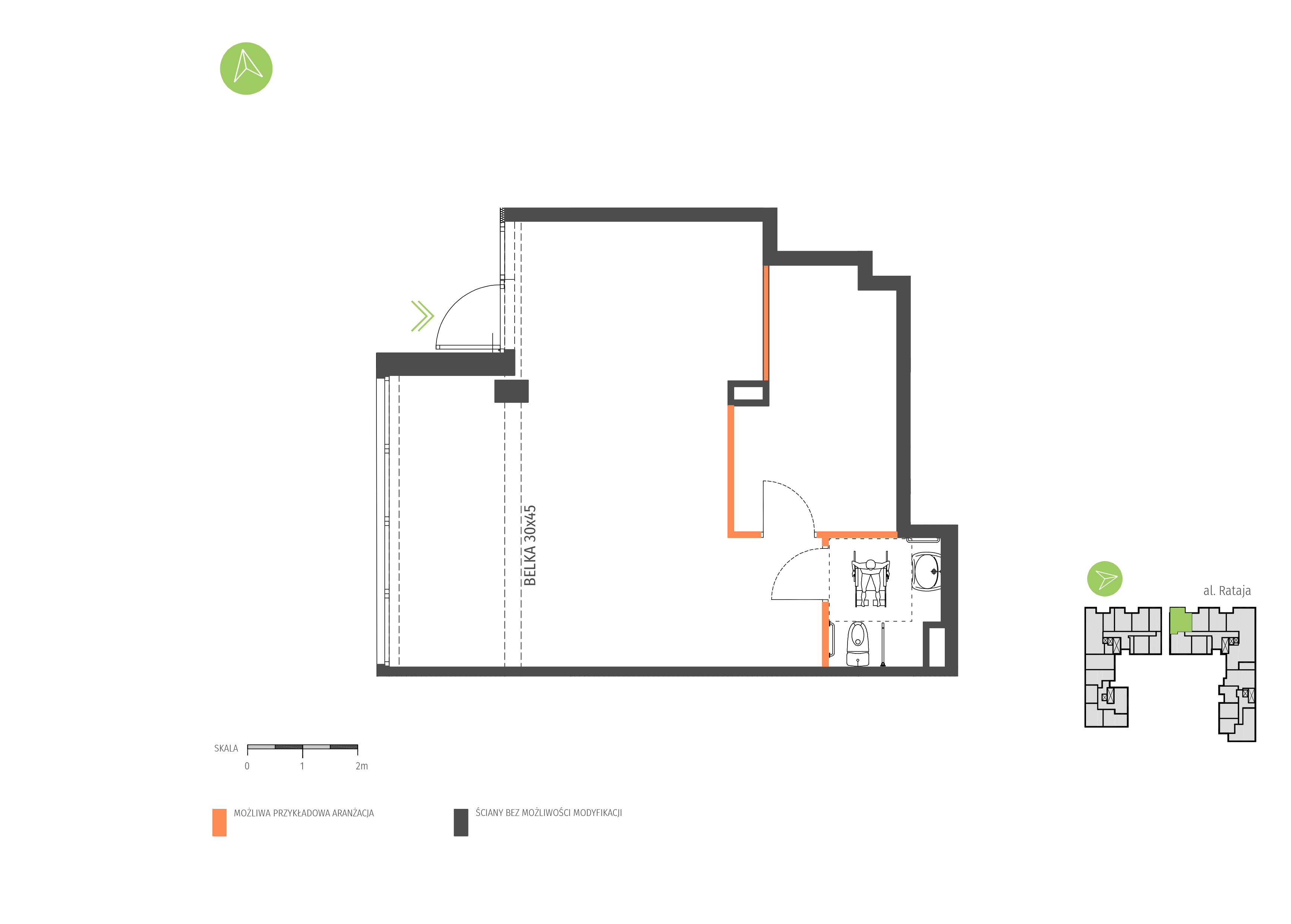 Plan lokalu A.3.1.U06