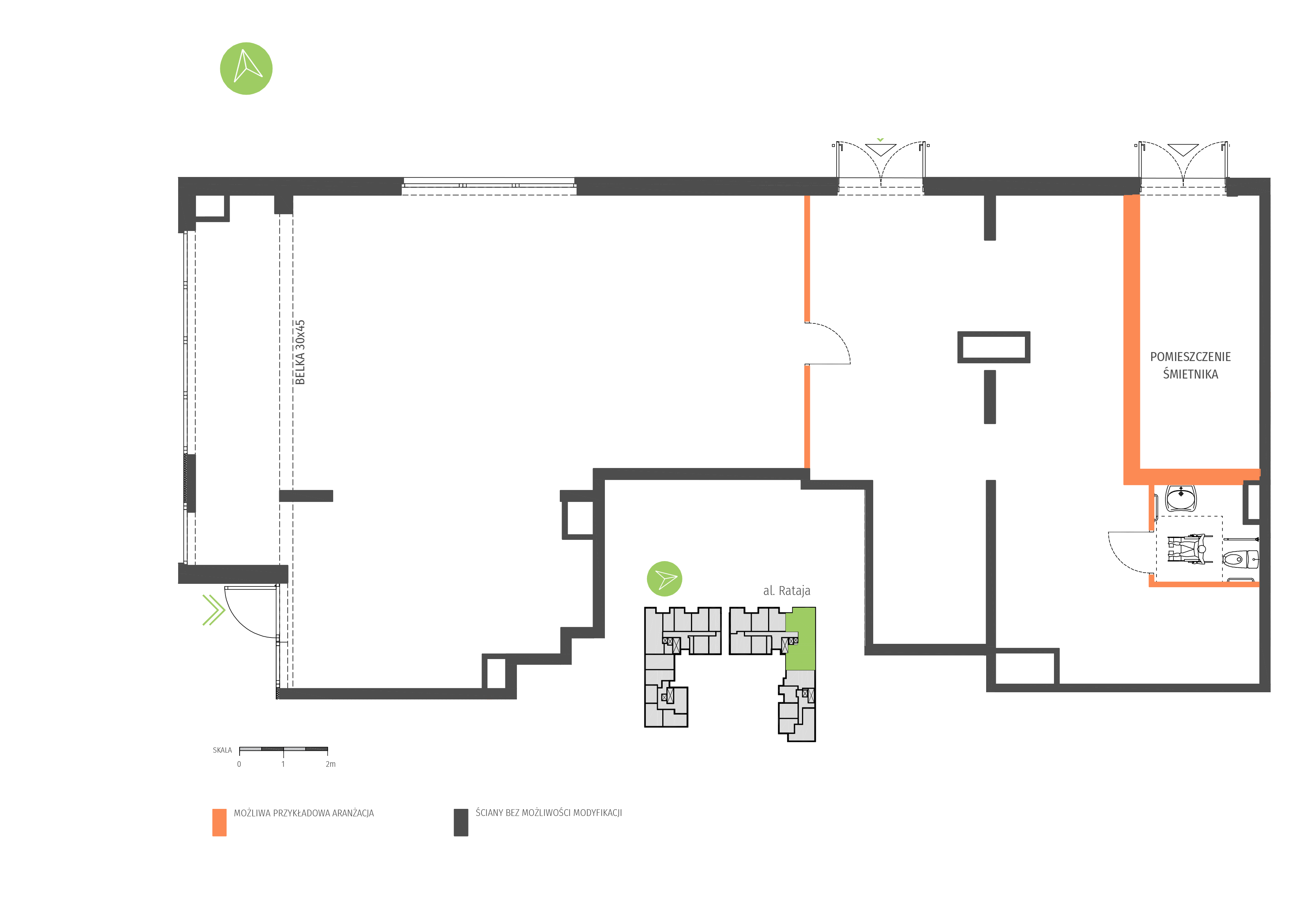 Plan lokalu A.3.1.U09