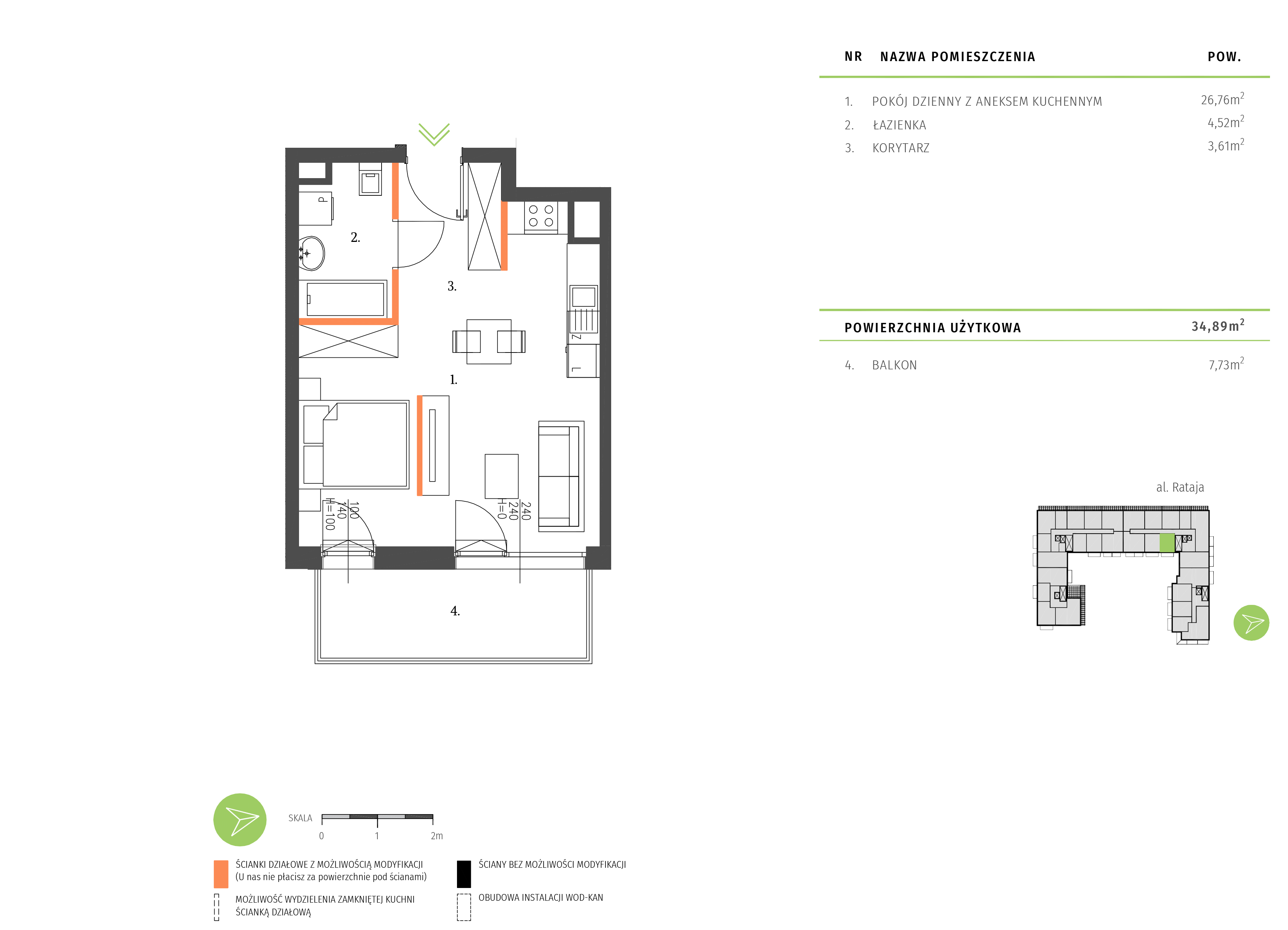 Plan mieszkania A.3.2.01