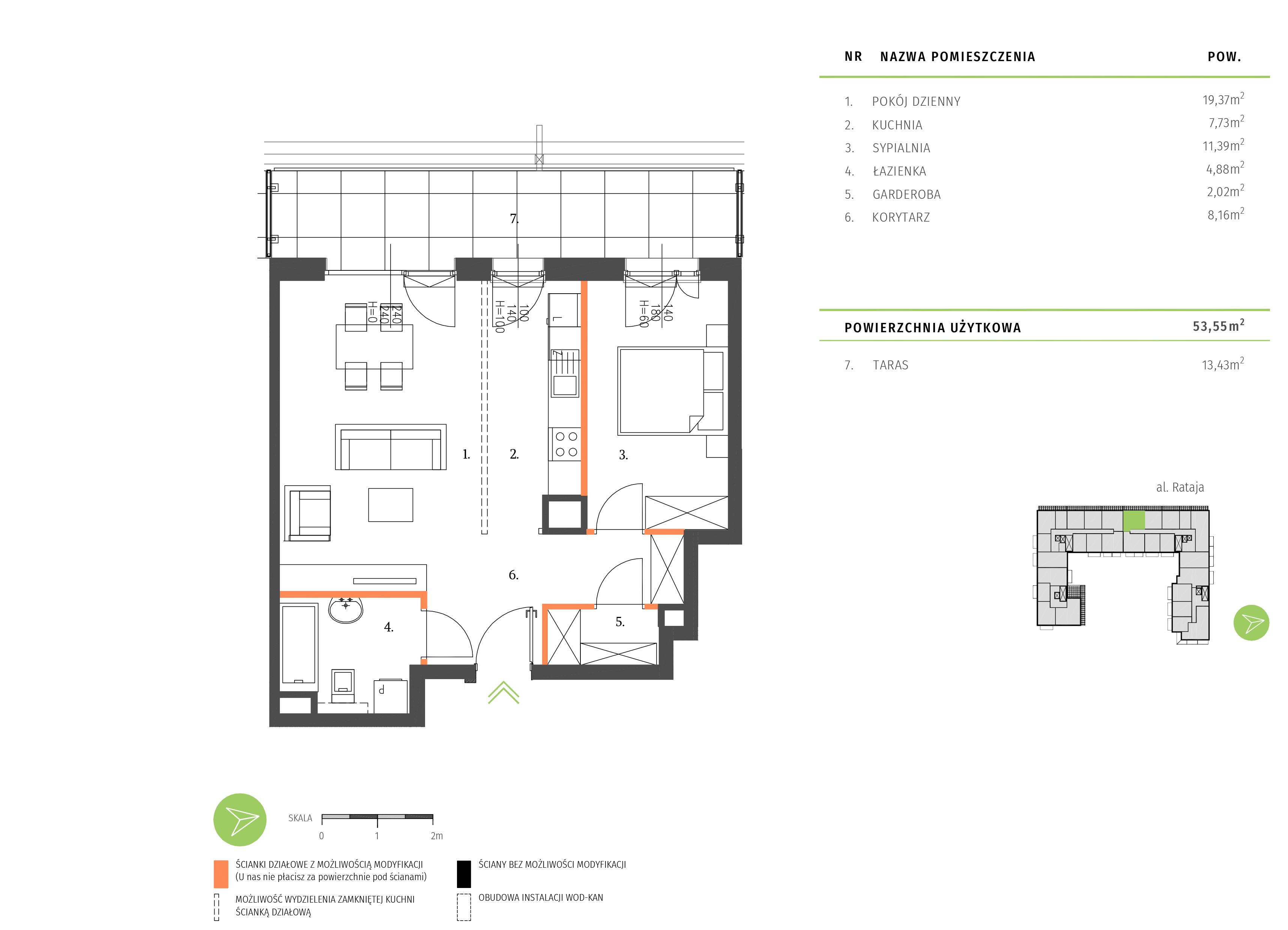 Plan mieszkania A.3.2.04