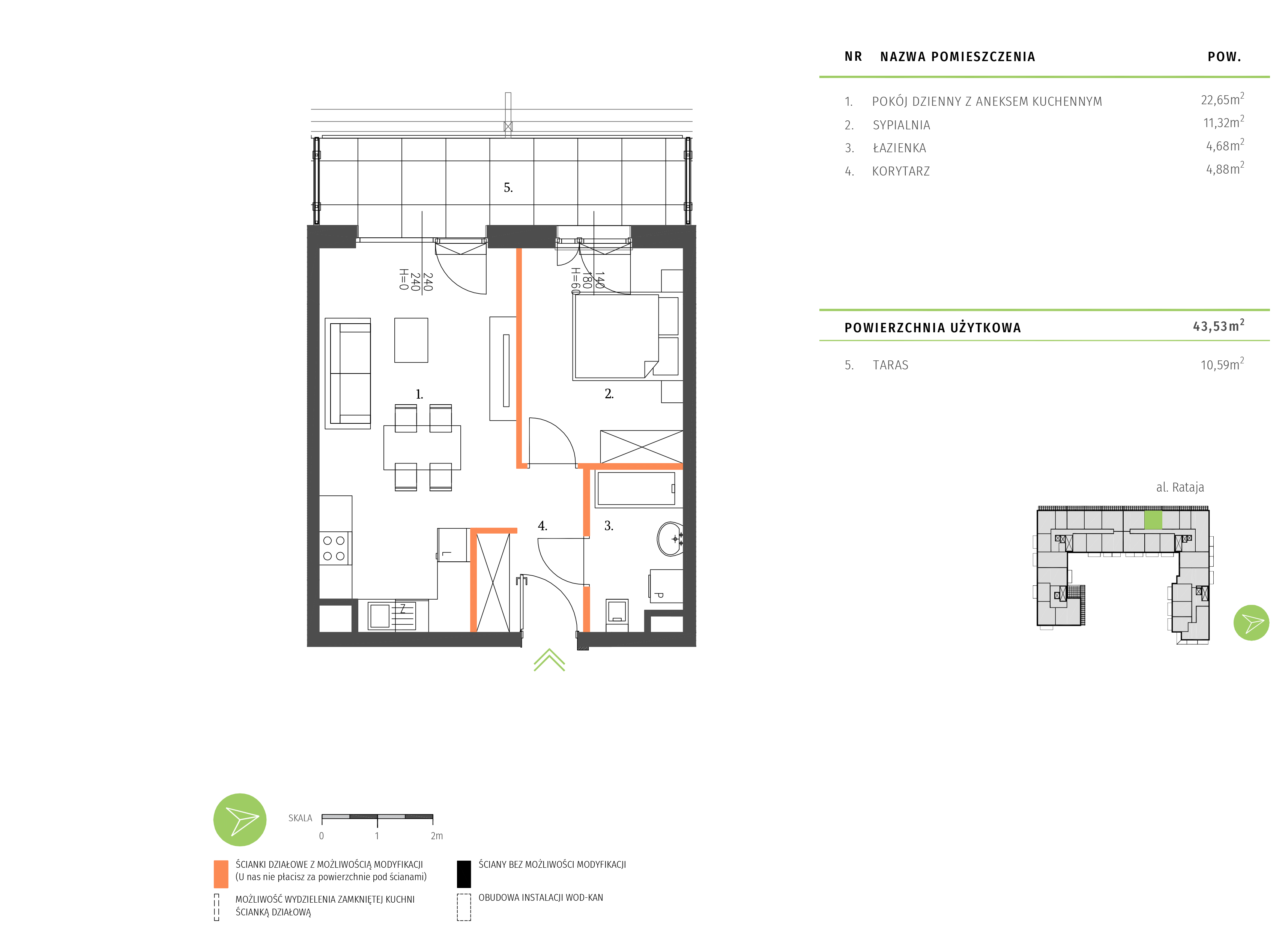 Plan mieszkania A.3.2.05