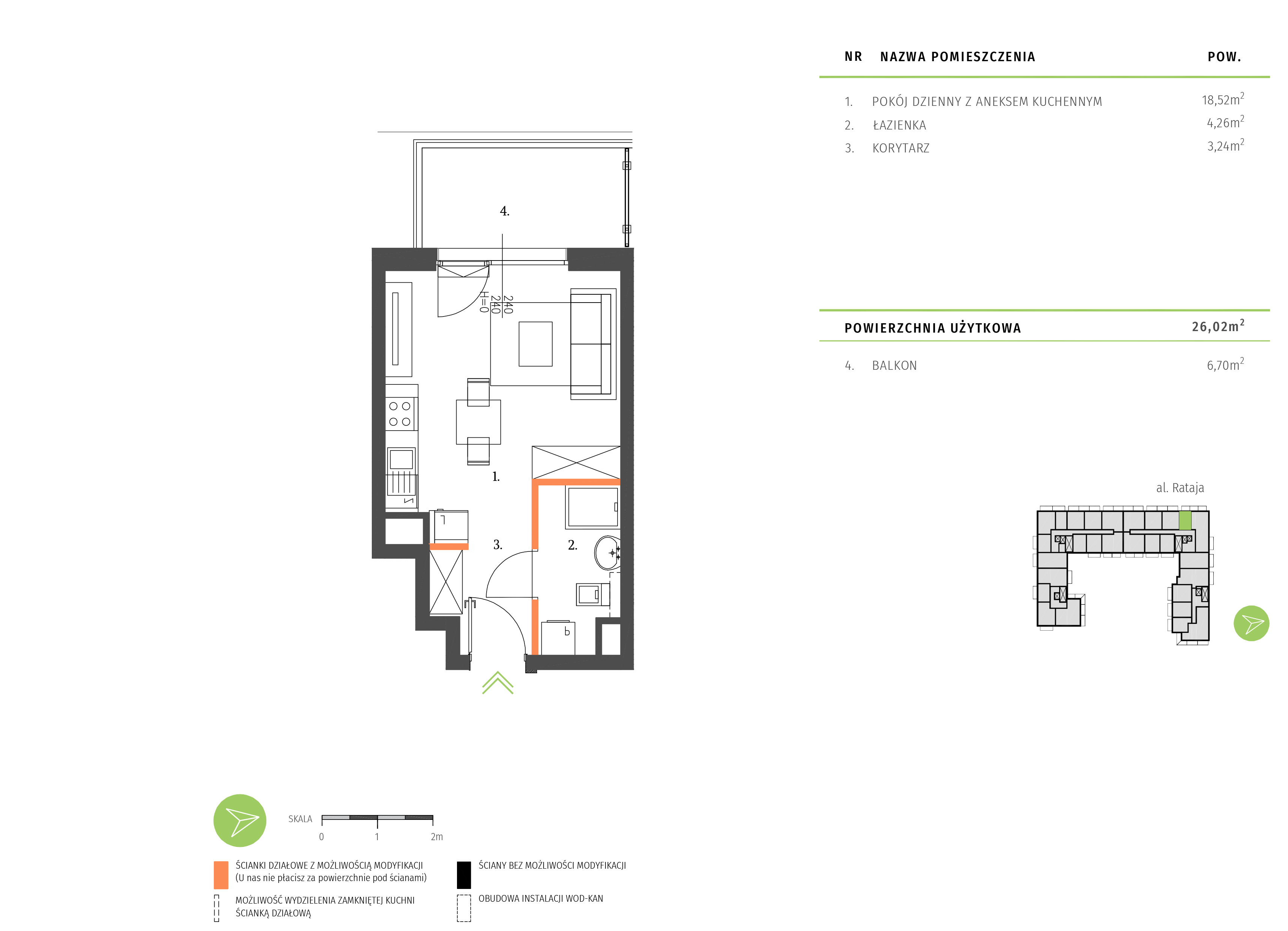 Plan mieszkania A.3.3.07