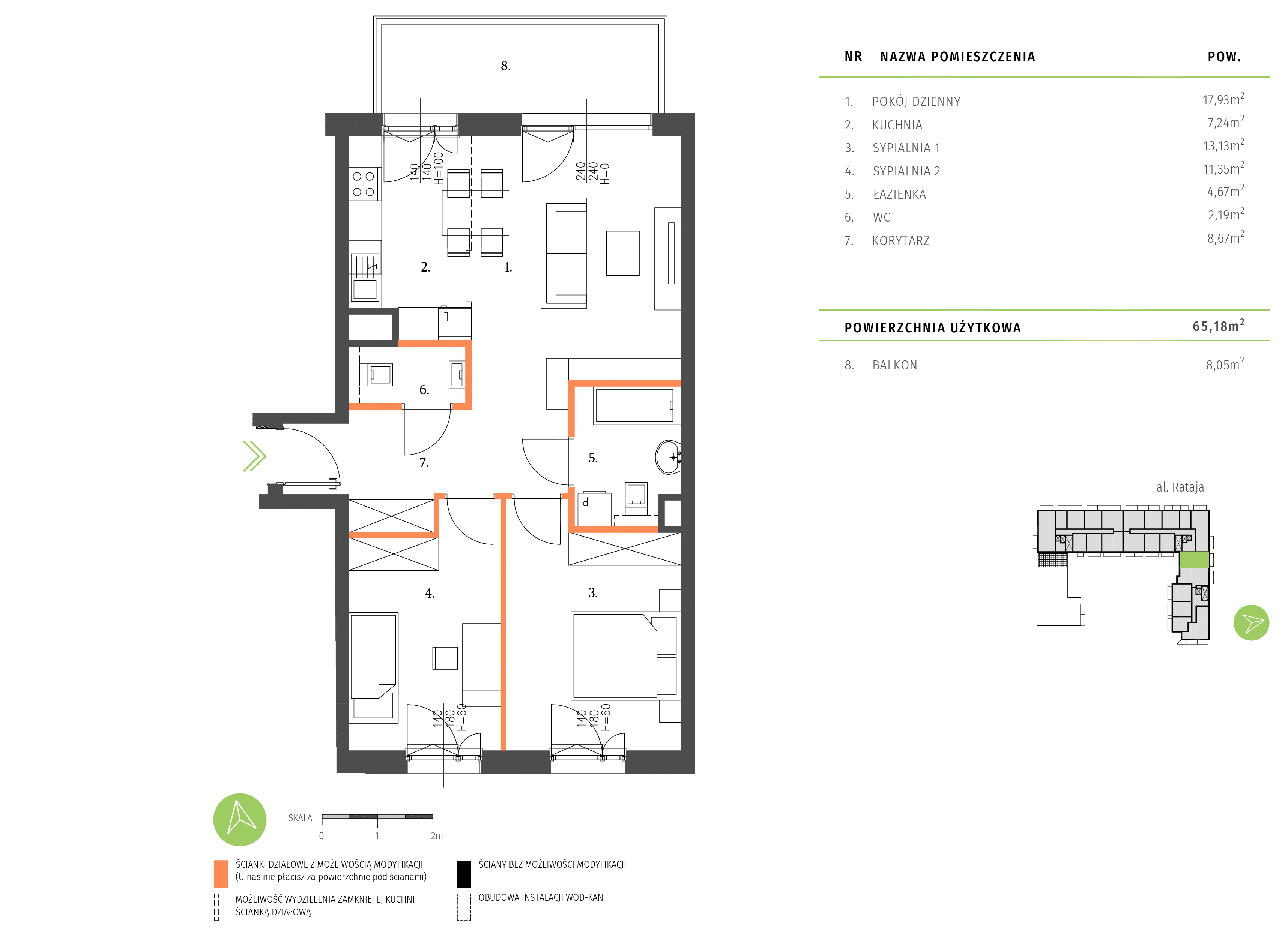 Plan mieszkania A.3.4.09