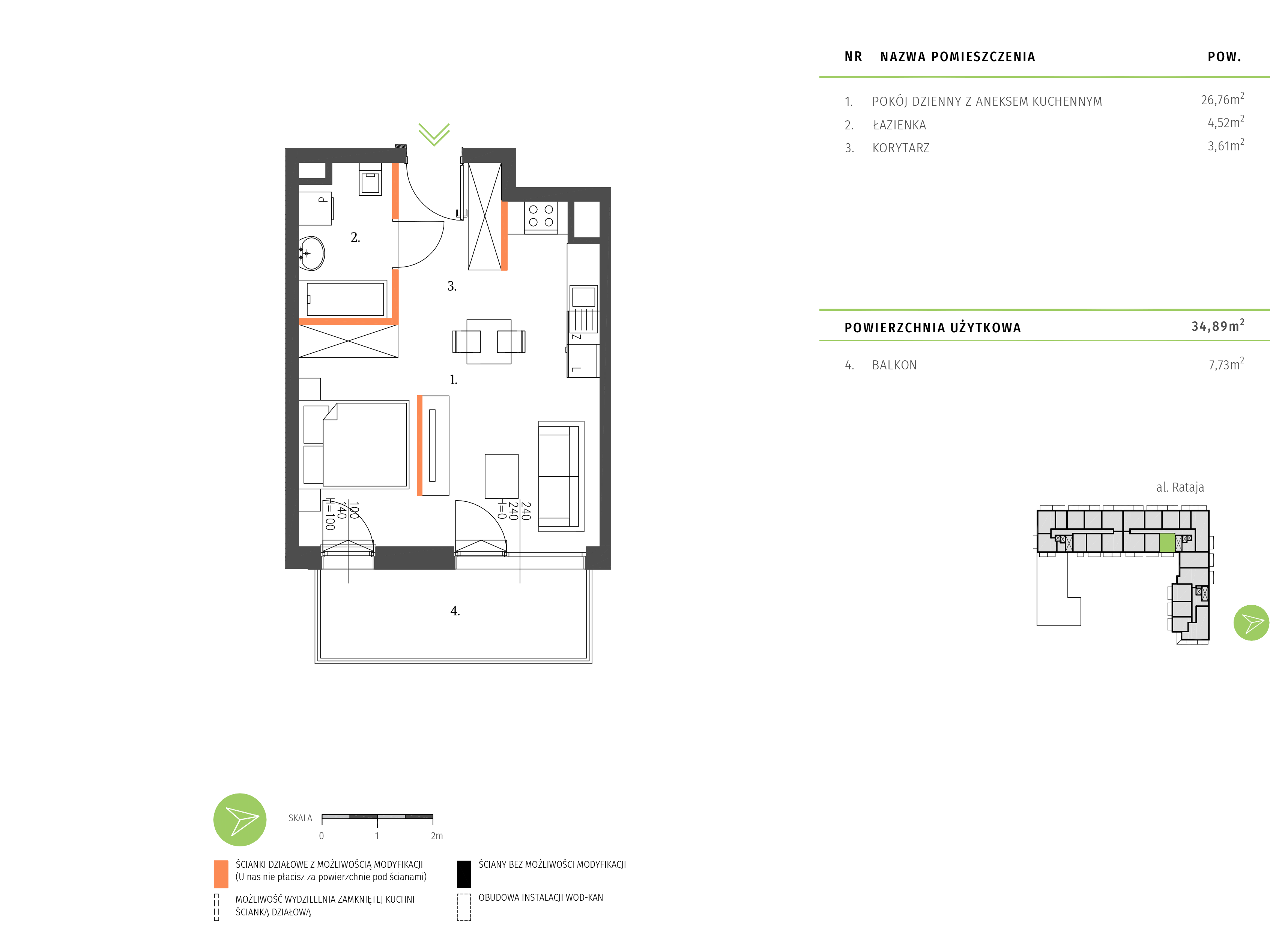 Plan mieszkania A.3.5.01