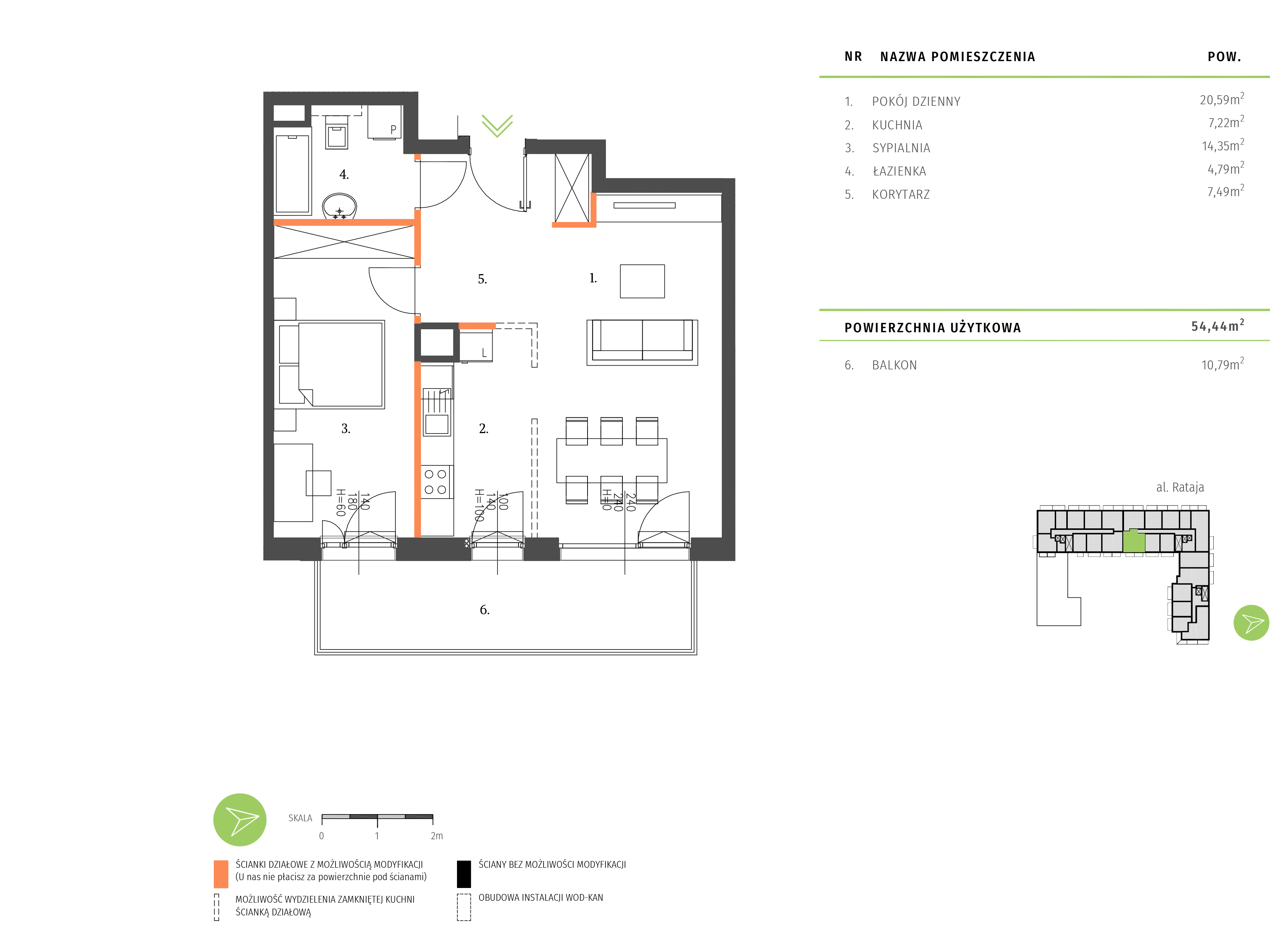 Plan mieszkania A.3.5.03