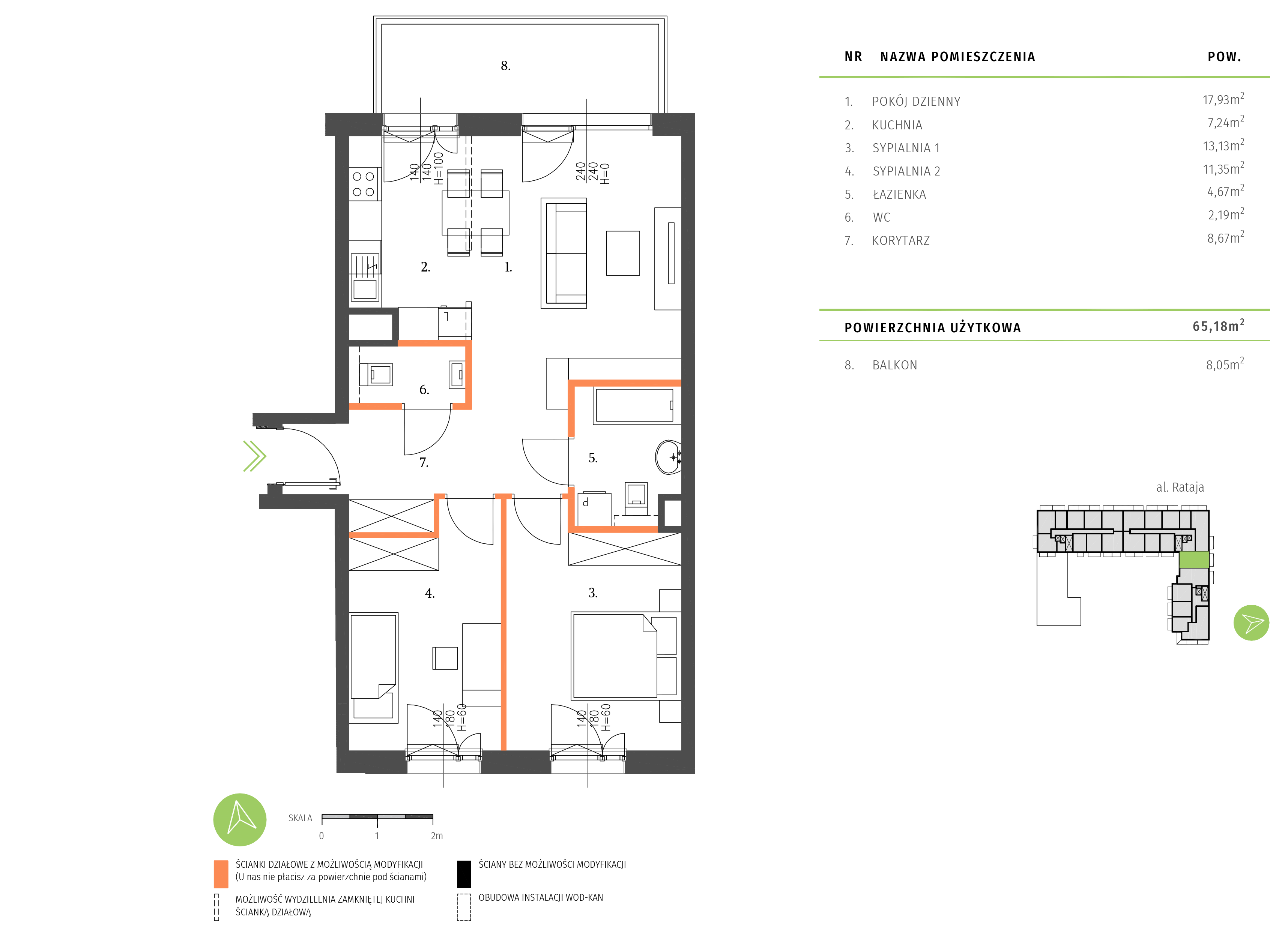 Plan mieszkania A.3.5.09