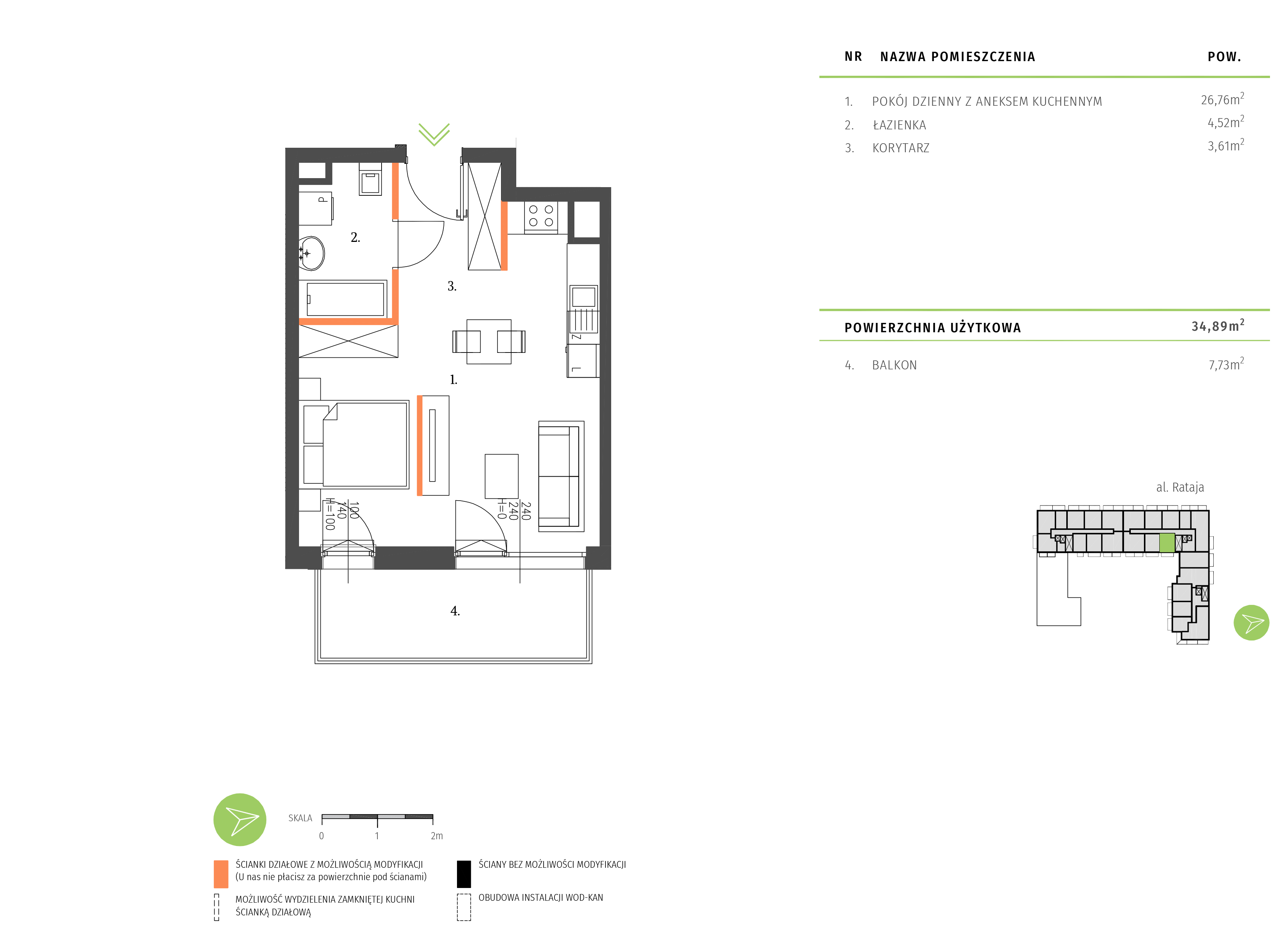 Plan mieszkania A.3.7.01
