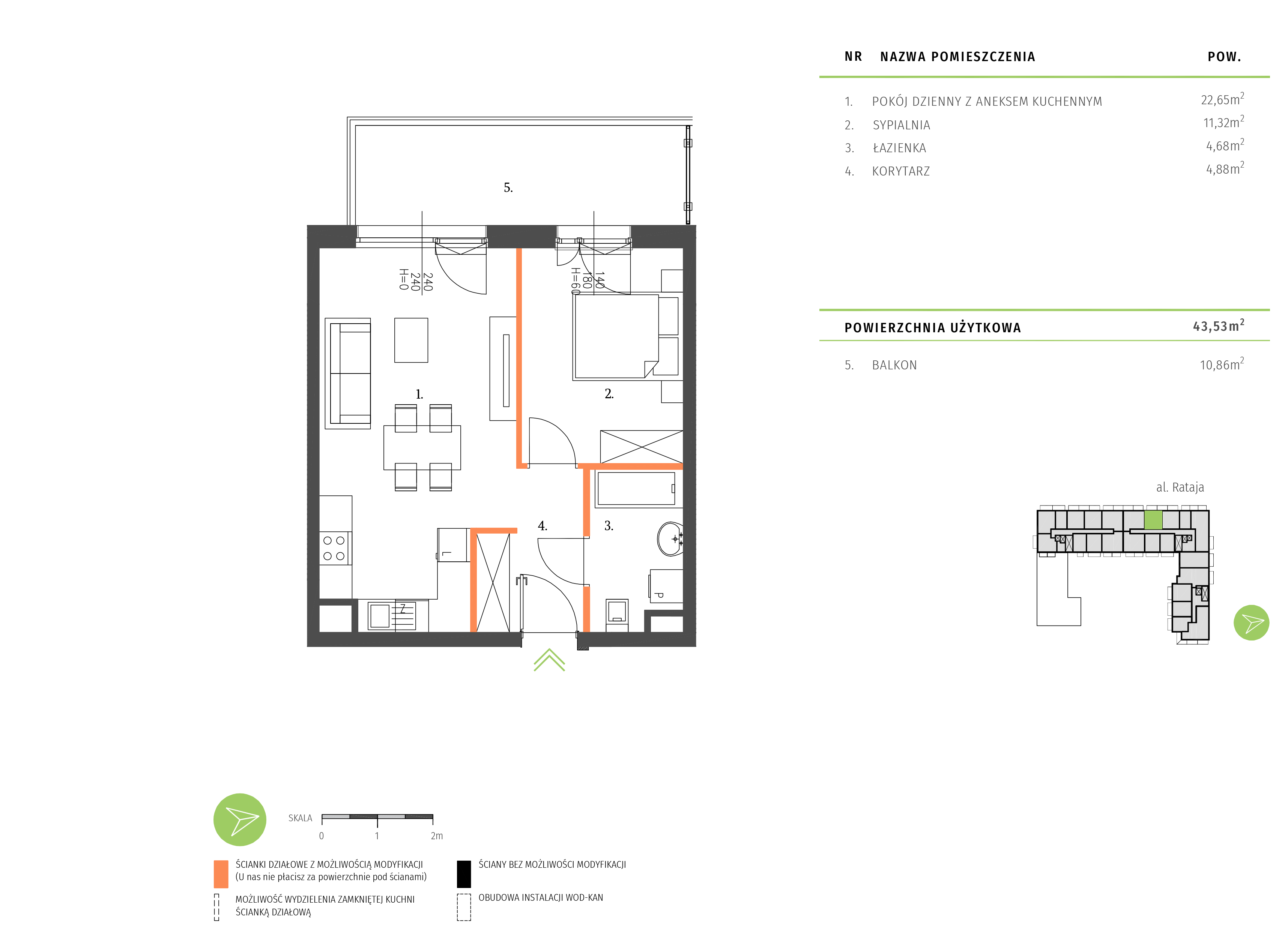 Plan mieszkania A.3.7.05