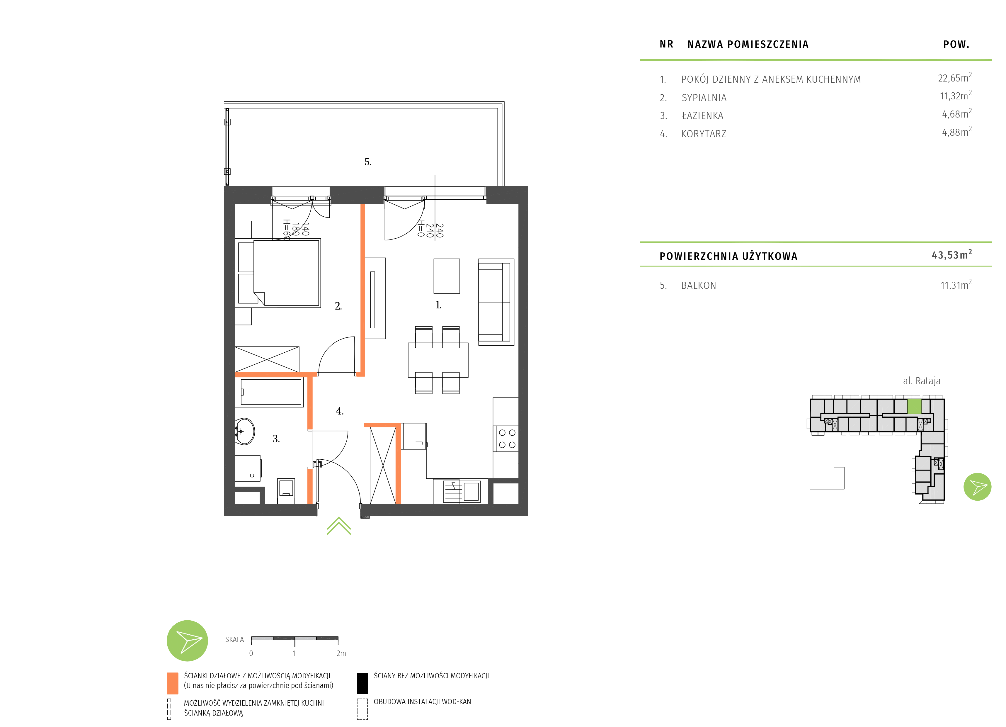 Plan mieszkania A.3.7.06