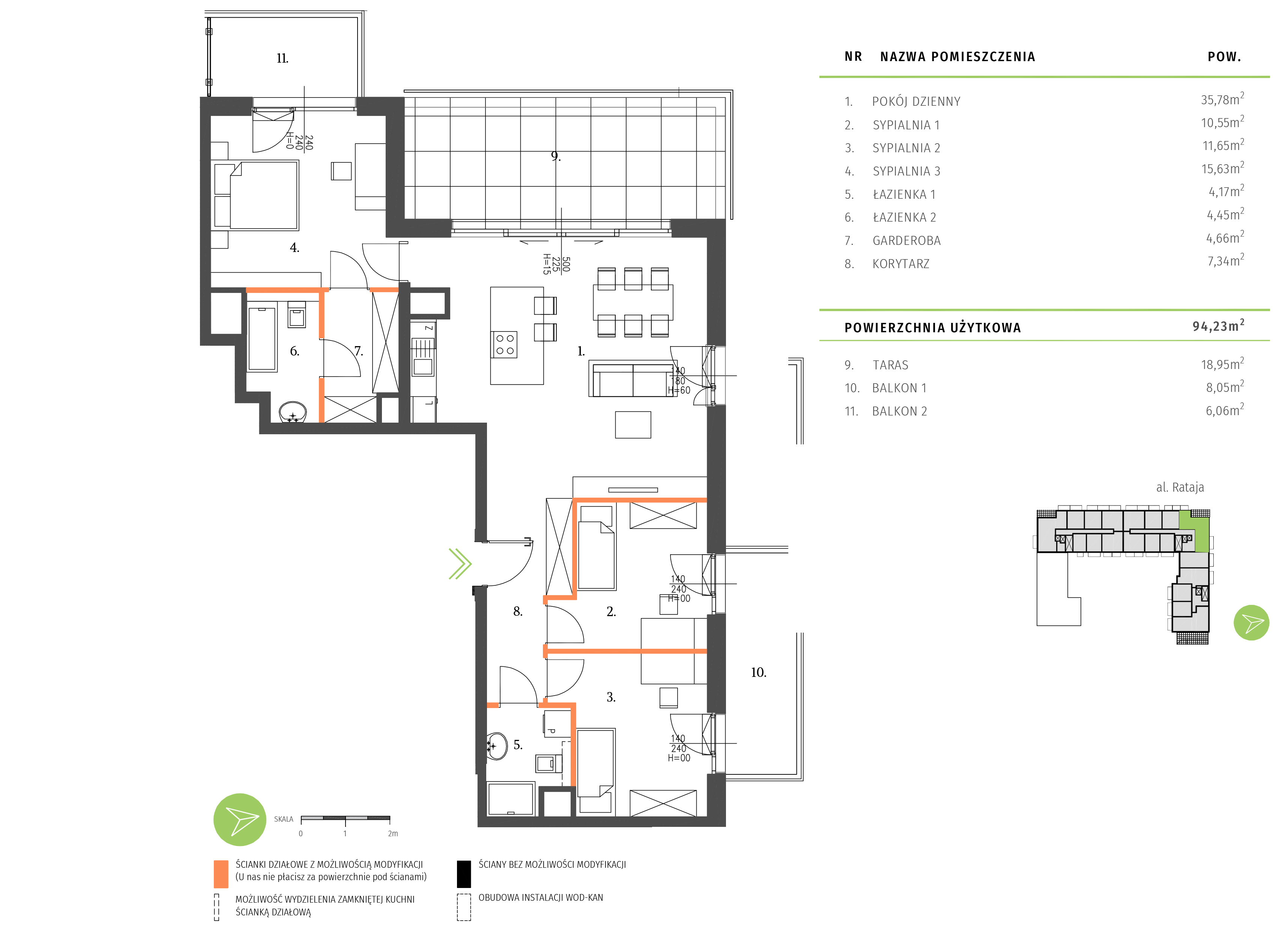 Plan mieszkania A.3.8.07