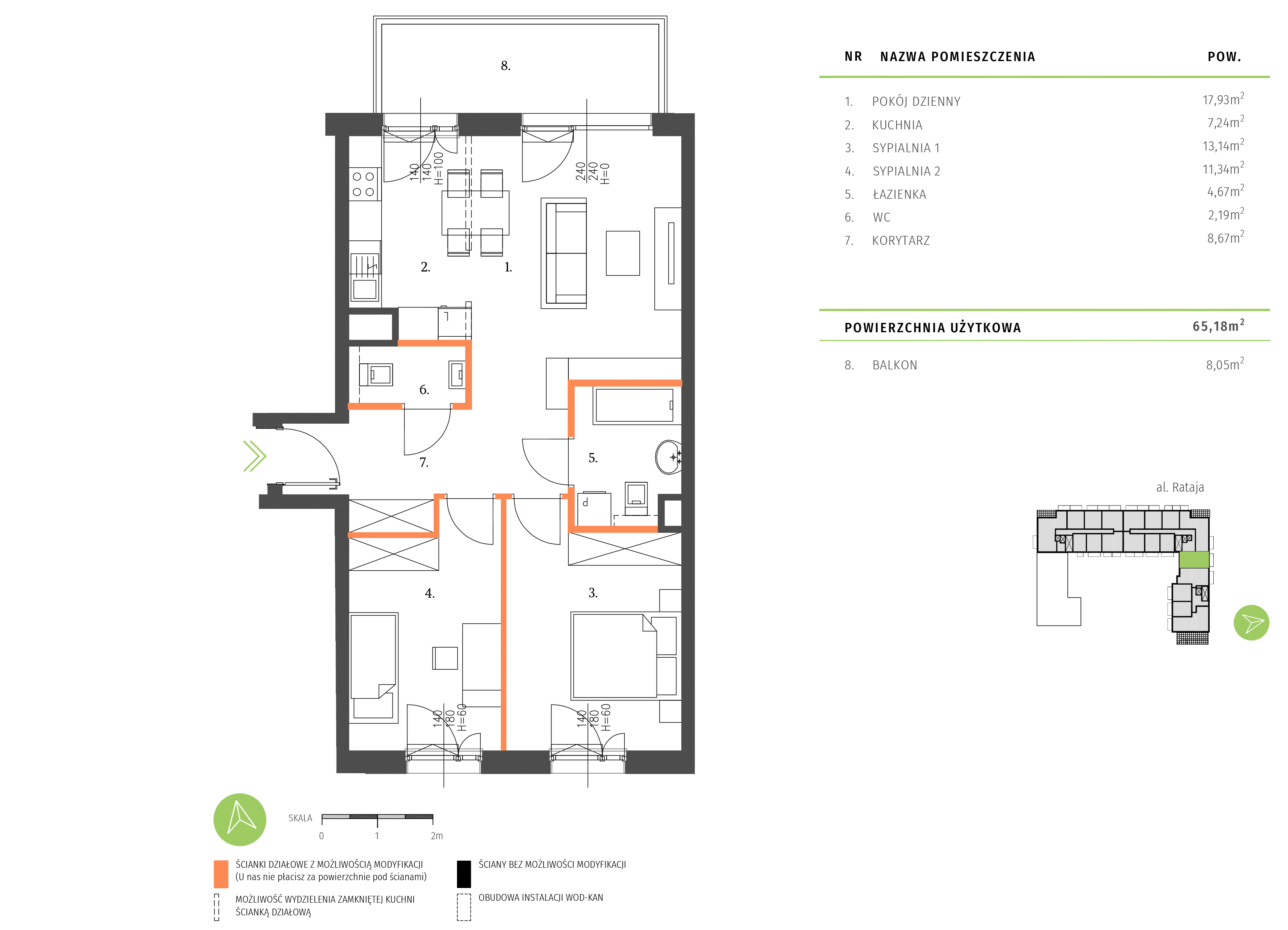 Plan mieszkania A.3.8.08