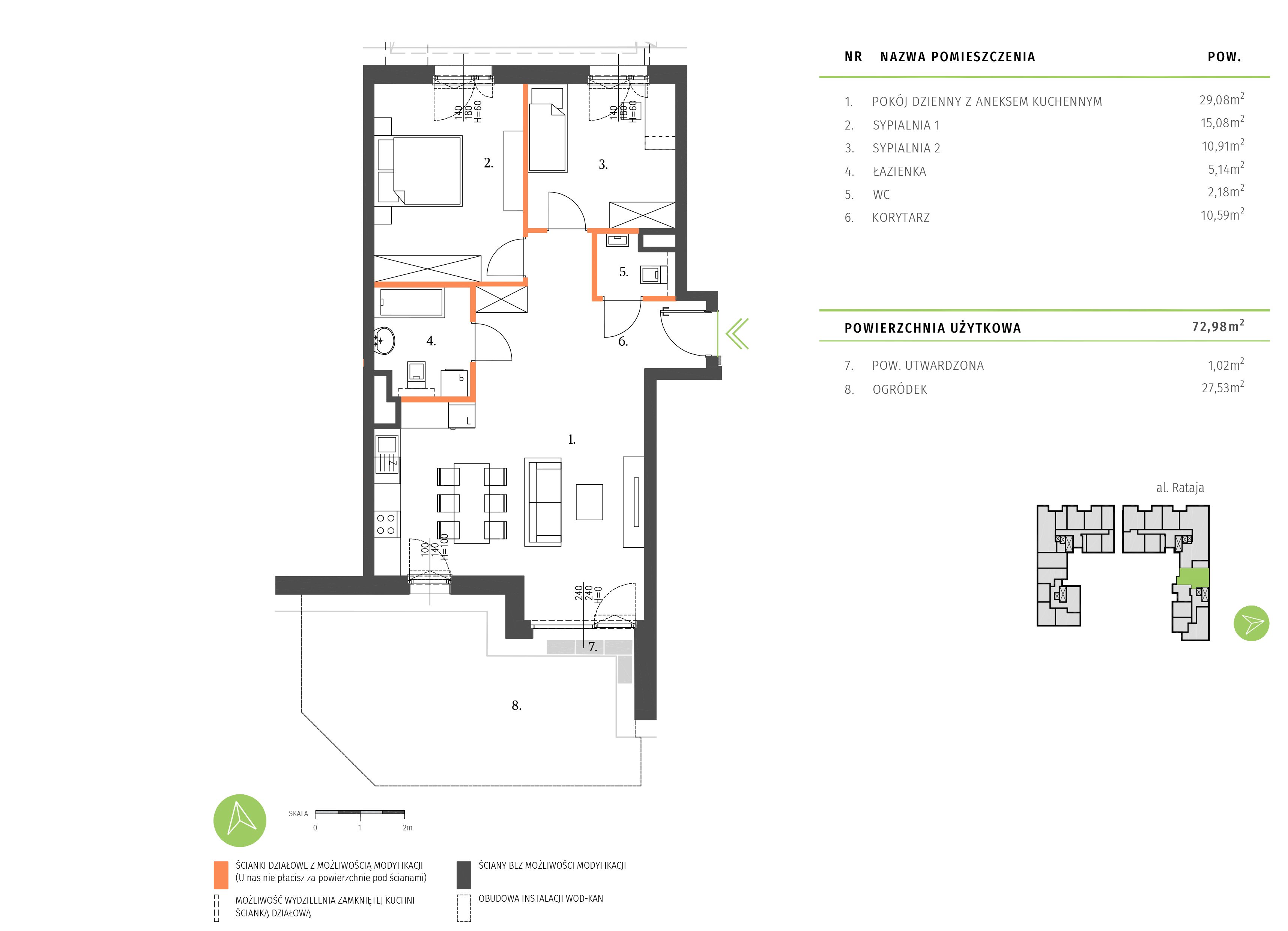 Plan mieszkania A.4.1.01