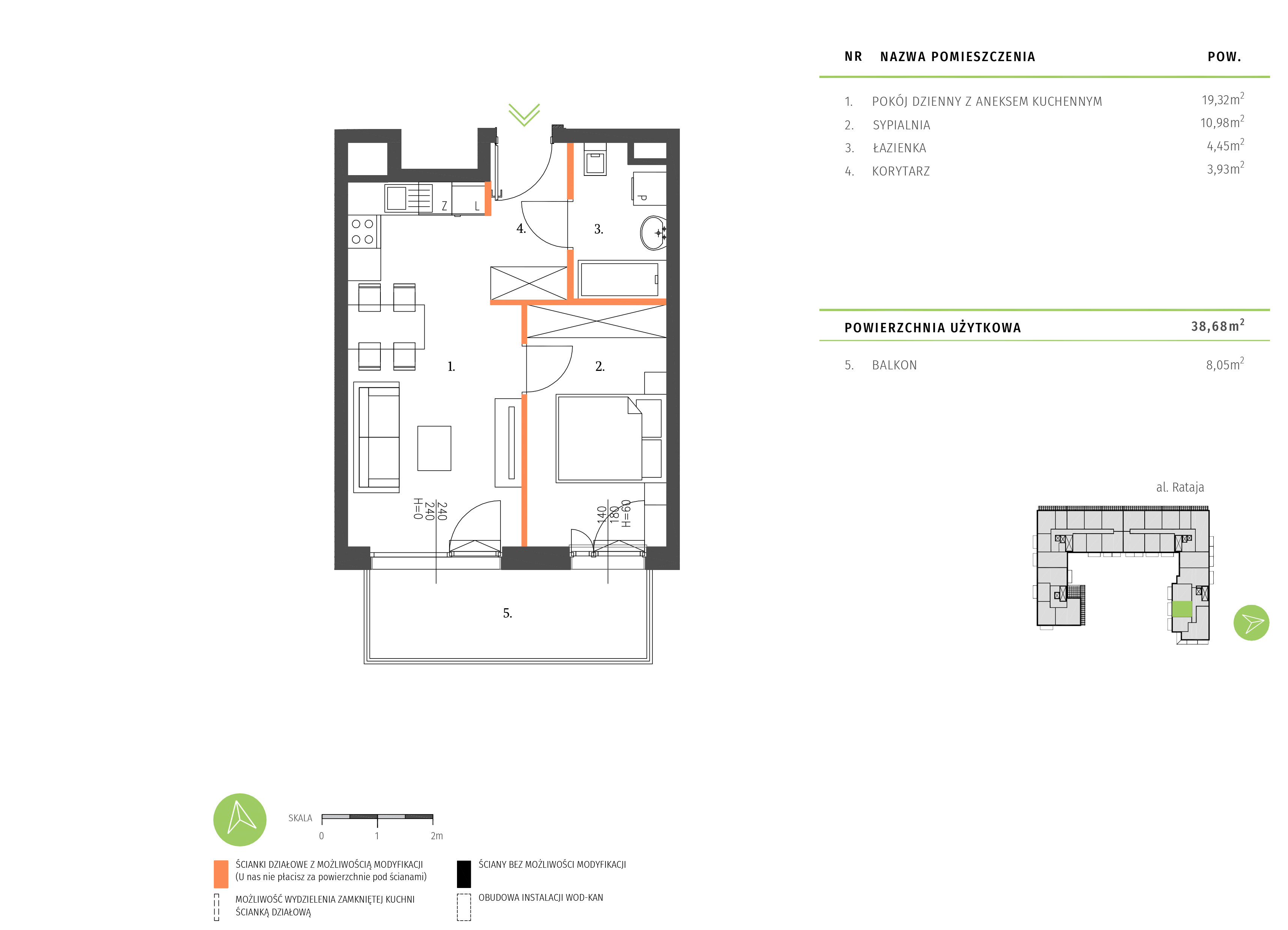 Plan mieszkania A.4.2.03