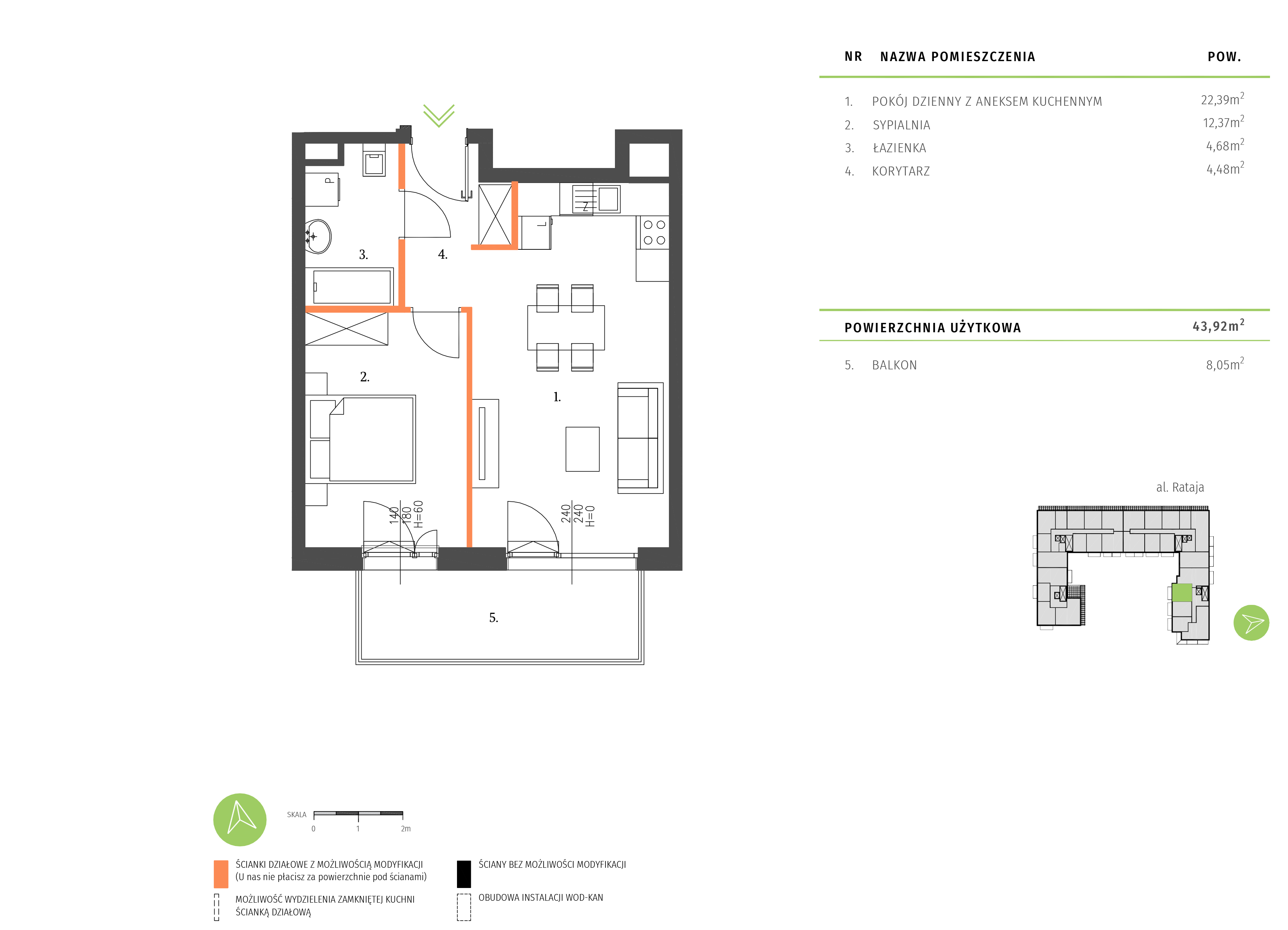Plan mieszkania A.4.2.04