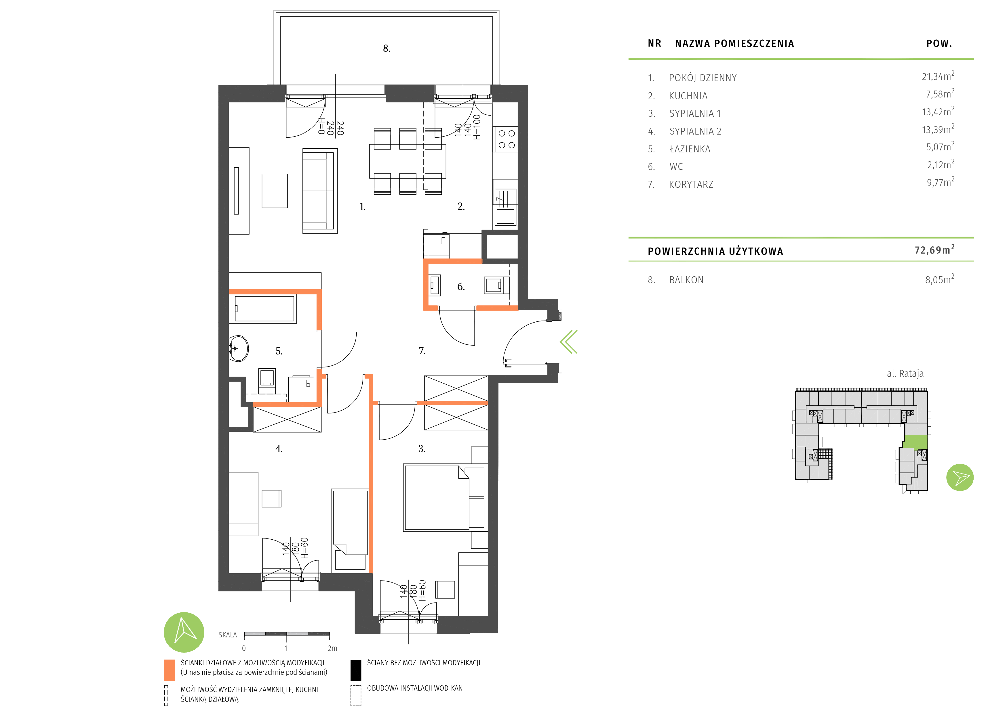 Plan mieszkania A.4.2.05