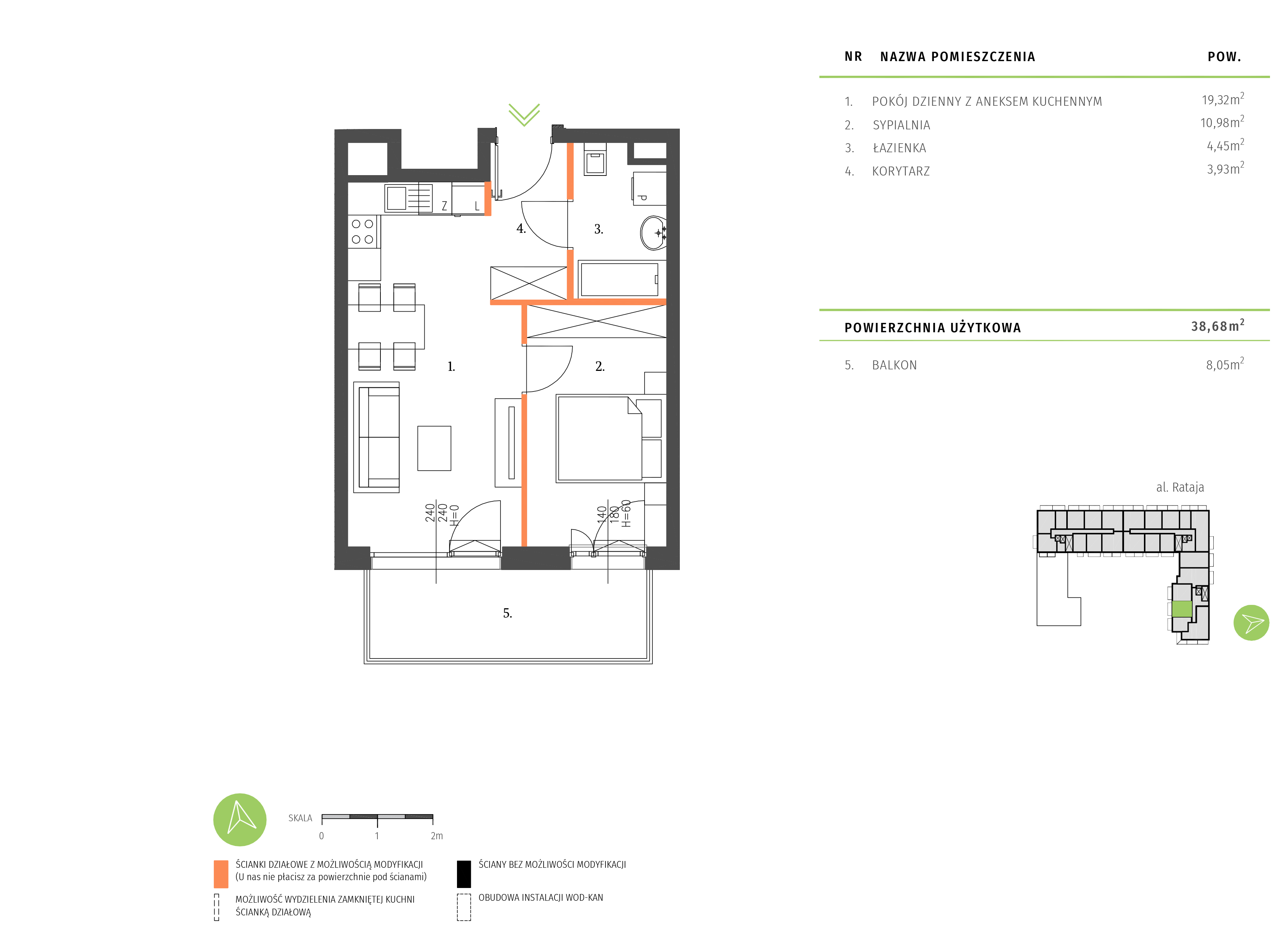 Plan mieszkania A.4.5.03