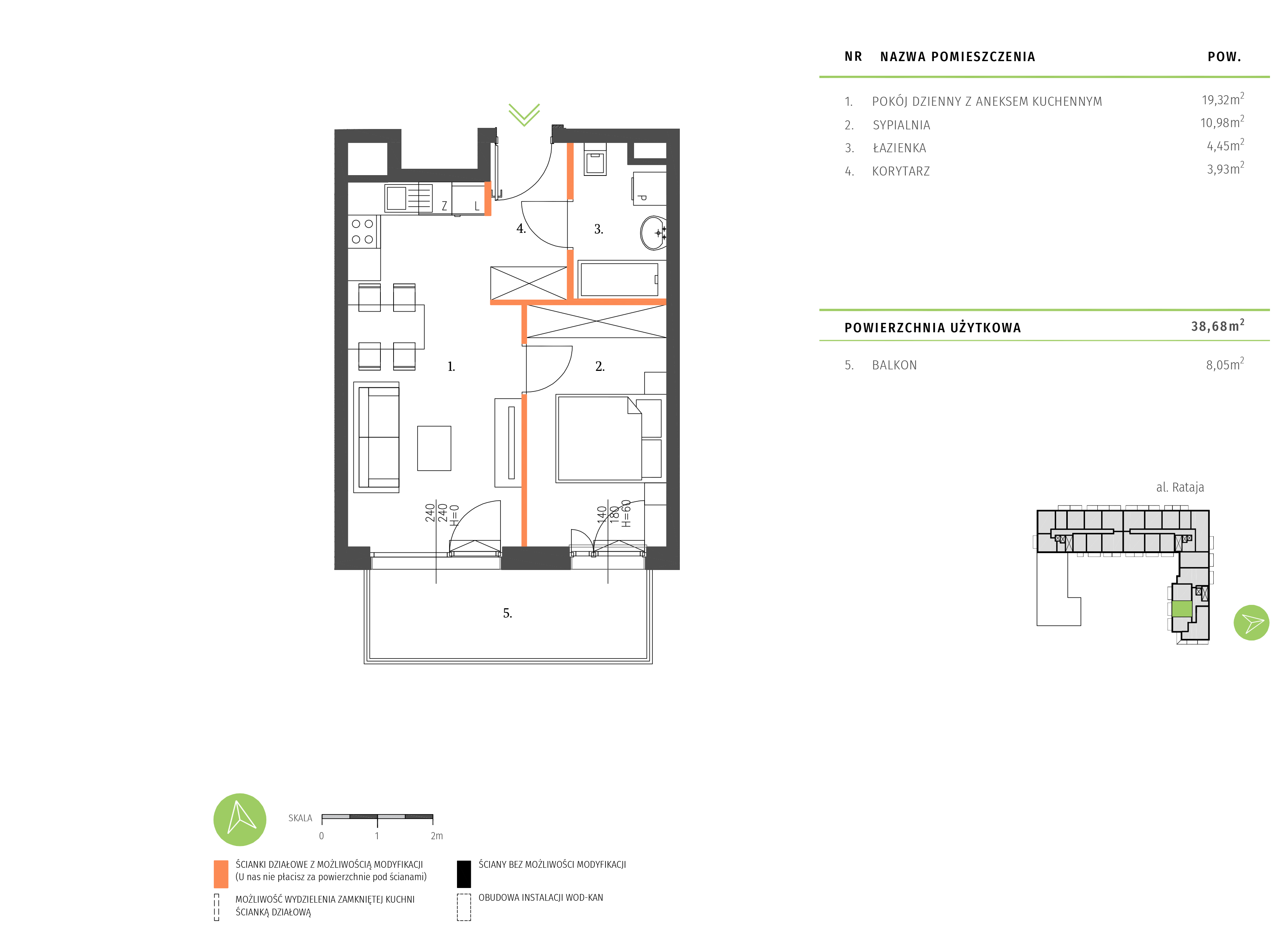Plan mieszkania A.4.6.03