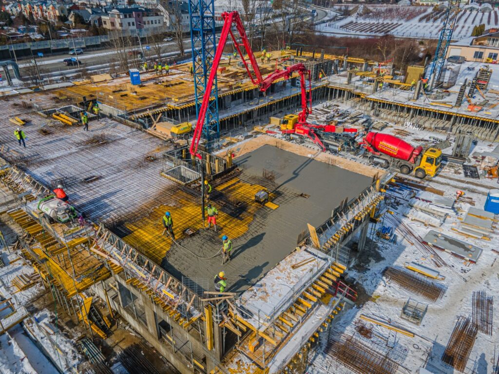 Zdjęcia z&nbsp;budowy
